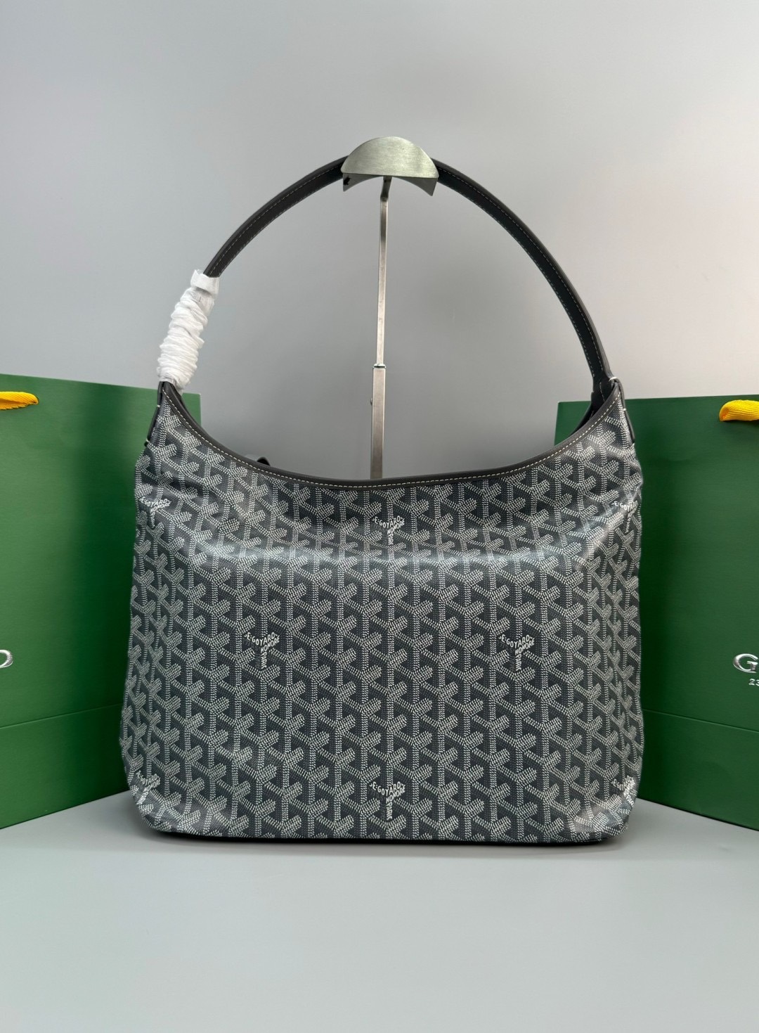 GOYARD Boheme Hobo Heart Shape Bag / GOYARD Tote Bag กระเป๋าทรงโท้ทใบใหญ่ หนังแท้สวยเป๊ะ เกรดท็อปออริ สลับแท้ 1:1 เกรดดีสุด ใช้ต่างประเทศได้ ผ่านทุก ตม.