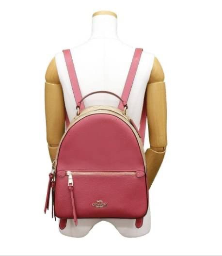 COACH Jordyn Backpack With Signature Canvas ((76622))