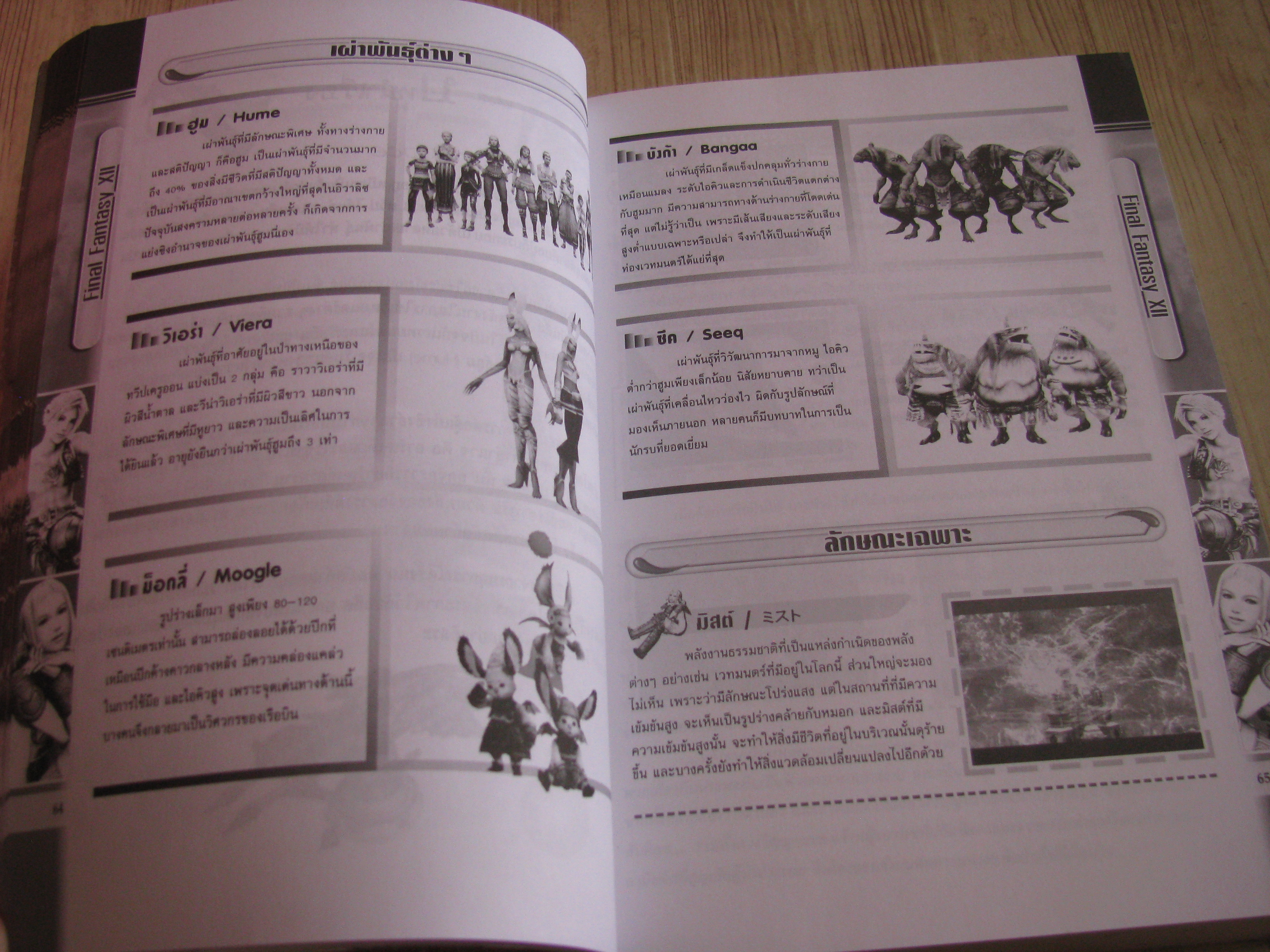 คู่มือเฉลยเกม PS2 FINAL FANTASY XII