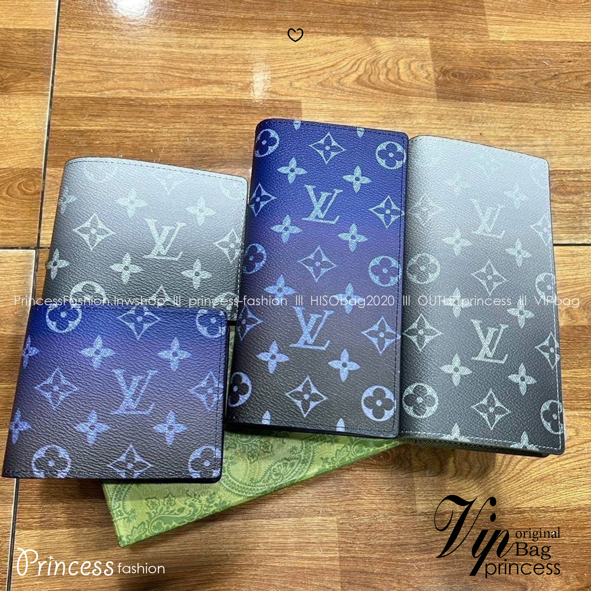 ORI หนังแท้ | LV Long Wallet / LV Short Wallet / LV Brazza Monogram Wallet กระเป๋าสตางค์ใบยาว กระเป๋าสตางค์ใบสั้น กระเป๋าสตางค์ผู้ชาย