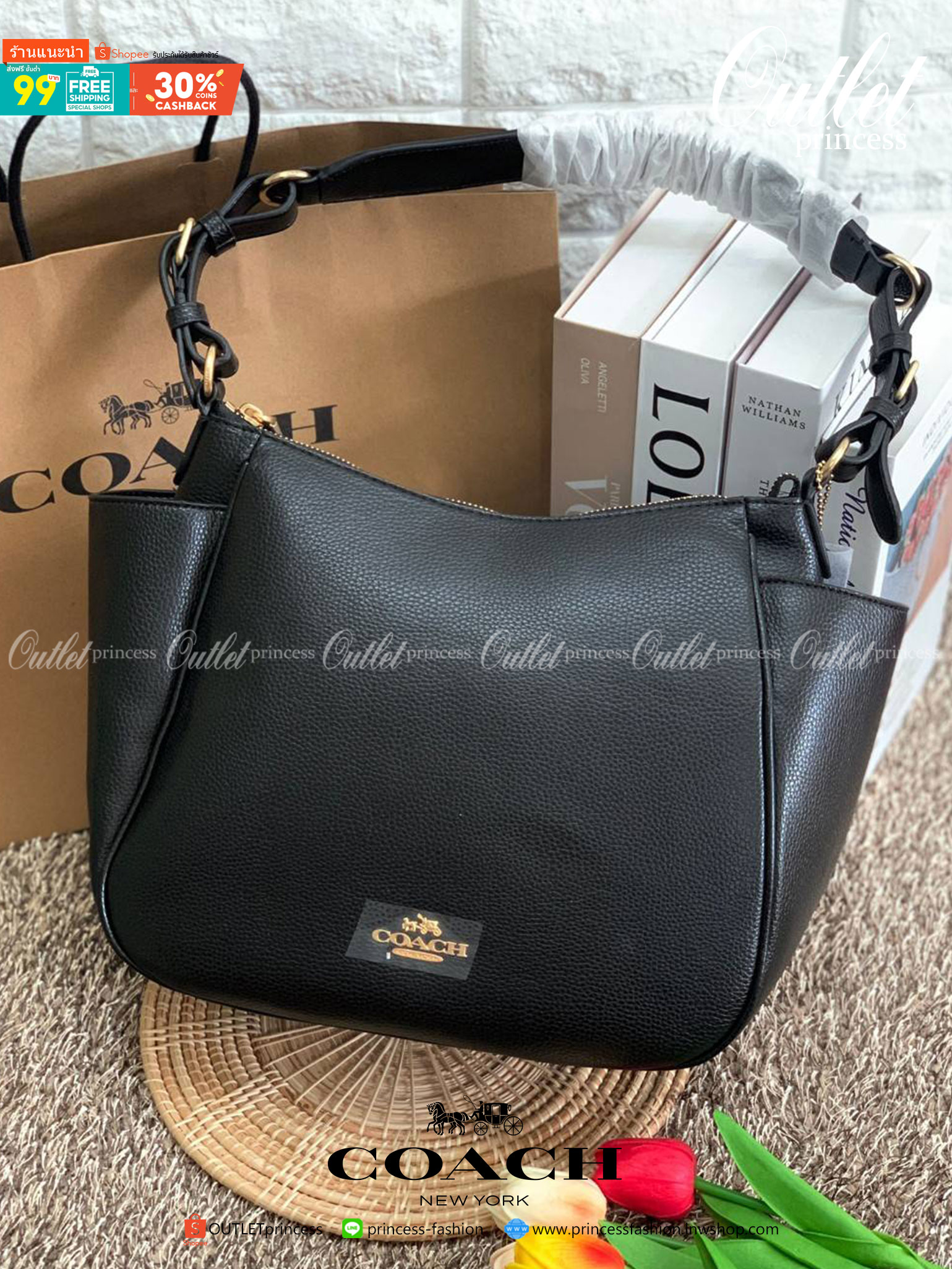 สินค้าออกใหม่ พร้อมคอลเลคชั่นสีใหม่ล่าสุดค่ะ! COACH RORI SHOULDER BAG ((C2855)) พร้อมส่งที่ไทย สวยก่อนใครแน่นอนค่ะ! กระเป๋าสะพายไหล่ หนังแท้ชั้นดีที่สุด หนังนิ่ม ทรงสวย หลงรักแน่นอนค่ะ