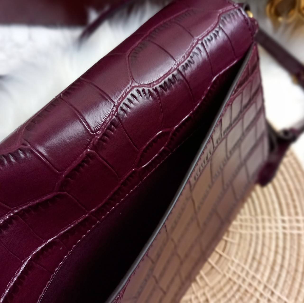 COACH CROCODILE EMBOSSED LEATHER STUDIO SHOULDER BAG (COACH C6640)🌺เอาซิ๊!!ใครอดใจไหวให้รู้ไป!! สวยตาแตก!! ปรับลุคให้ดูแพง แบบไม่ปรานีกันล่ะคราวนี้!// กระเป๋าถือ กระเป๋าสะพาย อีกหนึ่งคอลเลคชั่นสุดตะลึงตา หรูหรา! เวอร์วังอลังสร้าง! ที่ดูแพงม๊ากก!!/