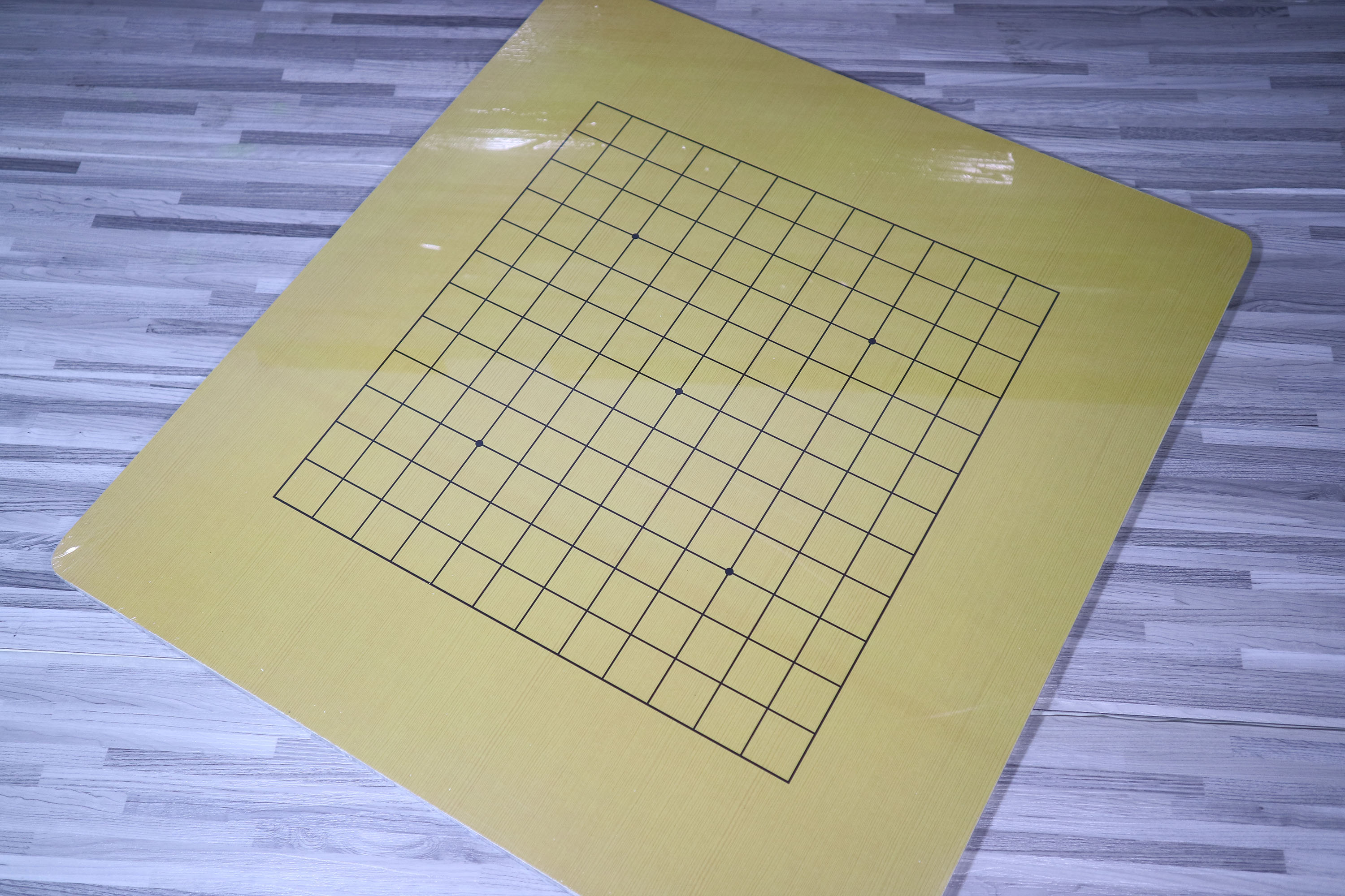 กระดานหมากล้อมไม้ไผ่ 19x19 เส้น และ 13x13เส้น(หนา 0.8 ซม.)