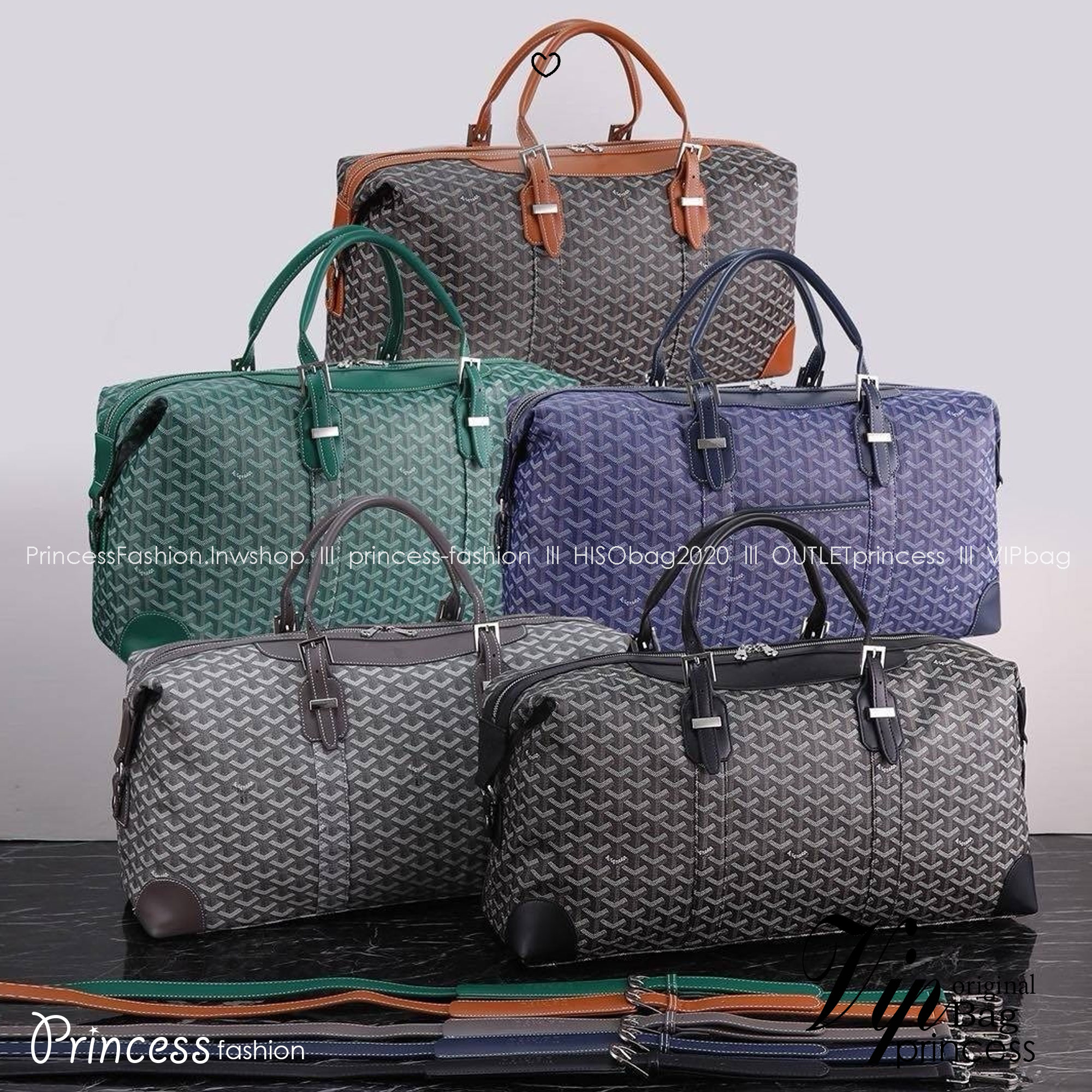 Goyard Boeing Travel 55 Duffle Bag กระเป๋าเดินทางใบใหญ่ ดีไซน์สวยคลาสสิกเป็นเอกลักษณ์ ไอเท็มที่จะทำให้การเดินทางไม่ธรรมดาอีกต่อไป ด้วยดีเทลความเป็นเอกลักษณ์ เรียบแต่หรู ภายในจุของได้เยอะมาก