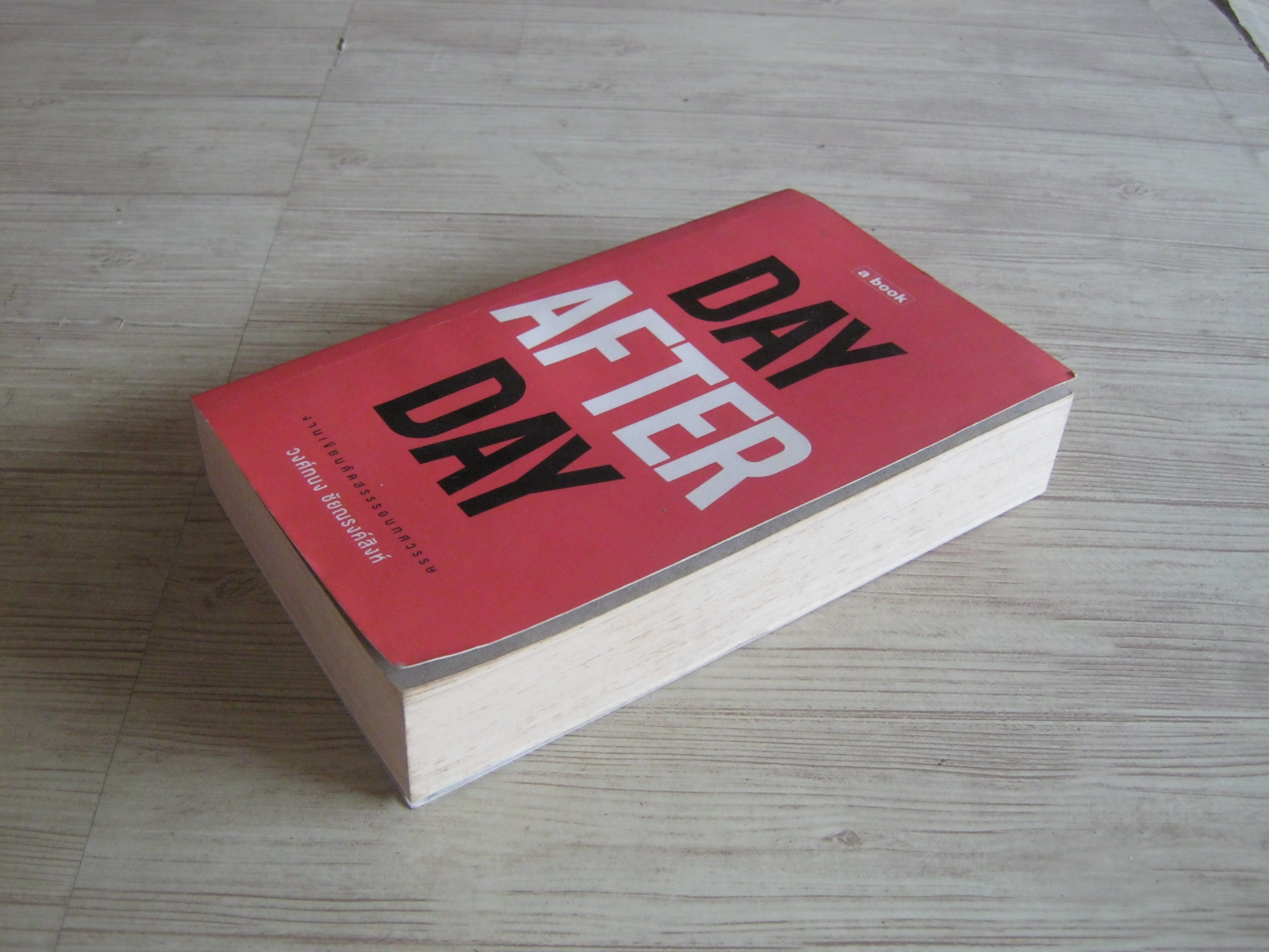 DAY AFTER DAY พิมพ์ครั้งที่ 2 วงศ์ทนง ชัยณรงค์สิงห์ เขียน