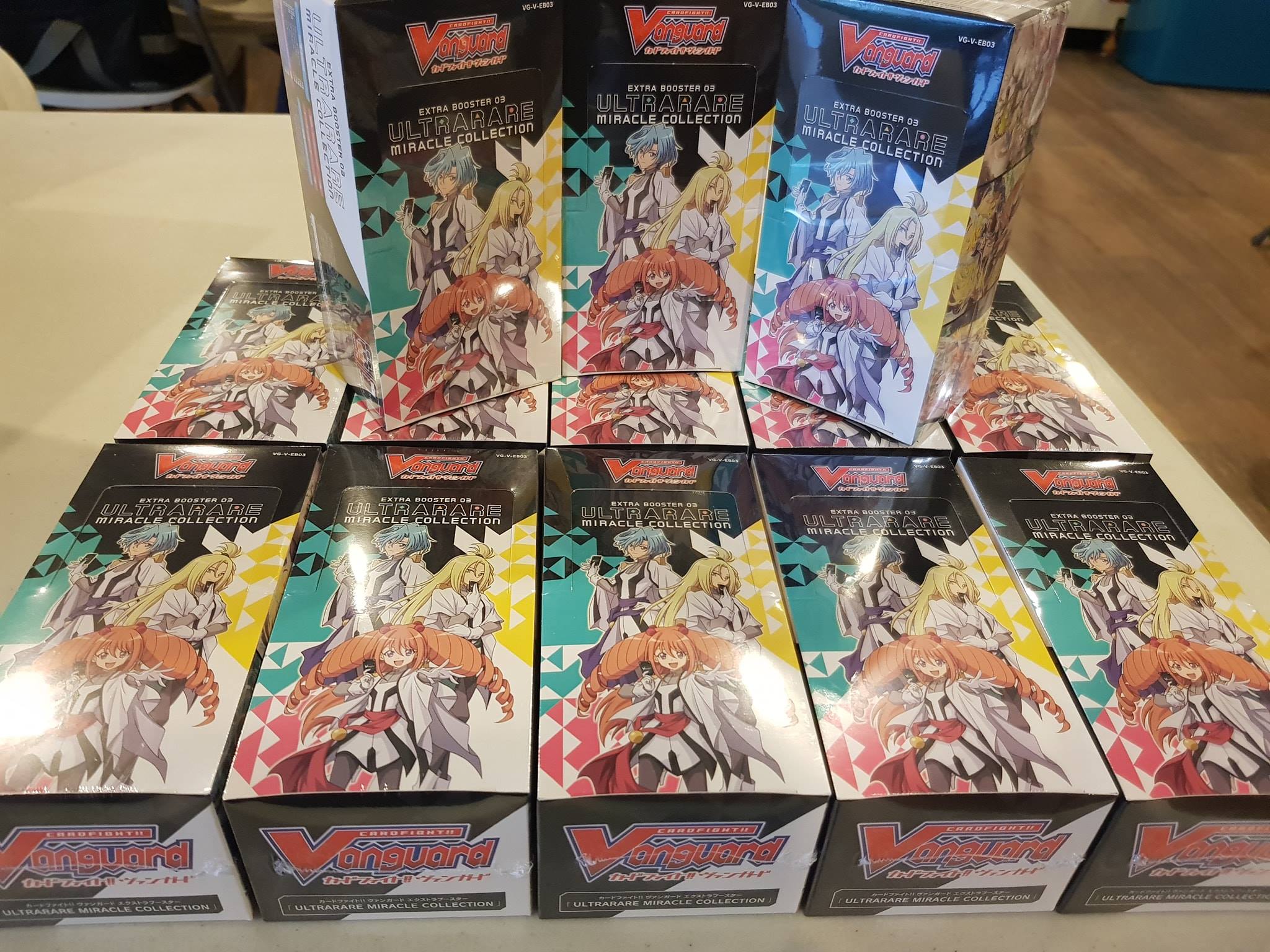 Vanguard V Extra booster box VG-V-EB03 (บ็อกเสริมพิเศษ การ์ดแวนการ์ด ภาษาญี่ปุ่น) 1 BOX