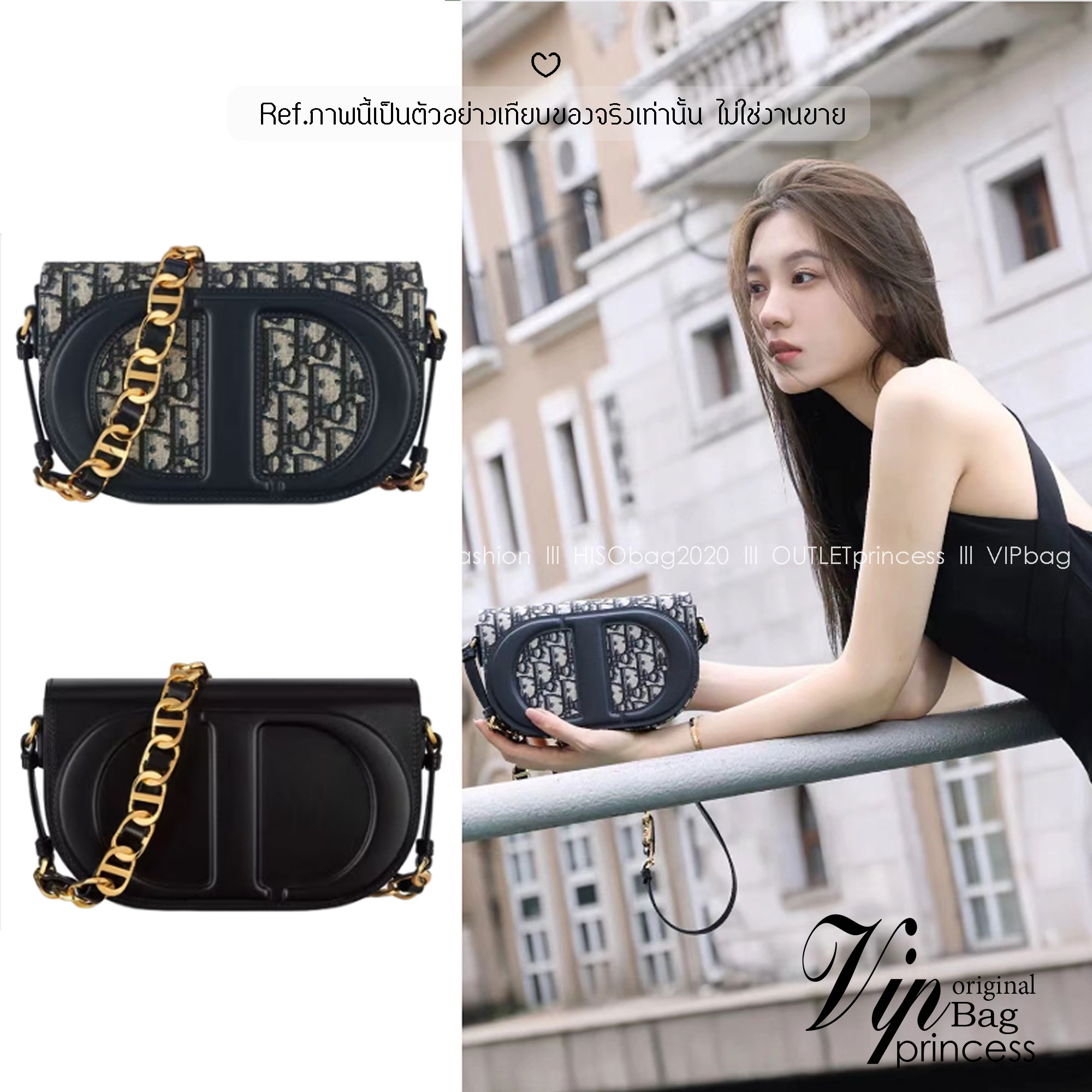 DIOR CD SIGNATURE BAG WITH STRAP กระเป๋าสะพายซิกเนเจอร์ ไอเท็มมาแรง ที่สวยแซ่บไม่มีไม่ได้เลย ไอเท็มมาแรง ที่สวยแซ่บไม่มีไม่ได้เลย โดดเด่นด้วยโลโก้เอกลักษณ์ สายสะพายมีดีเทลหรูสุดๆ