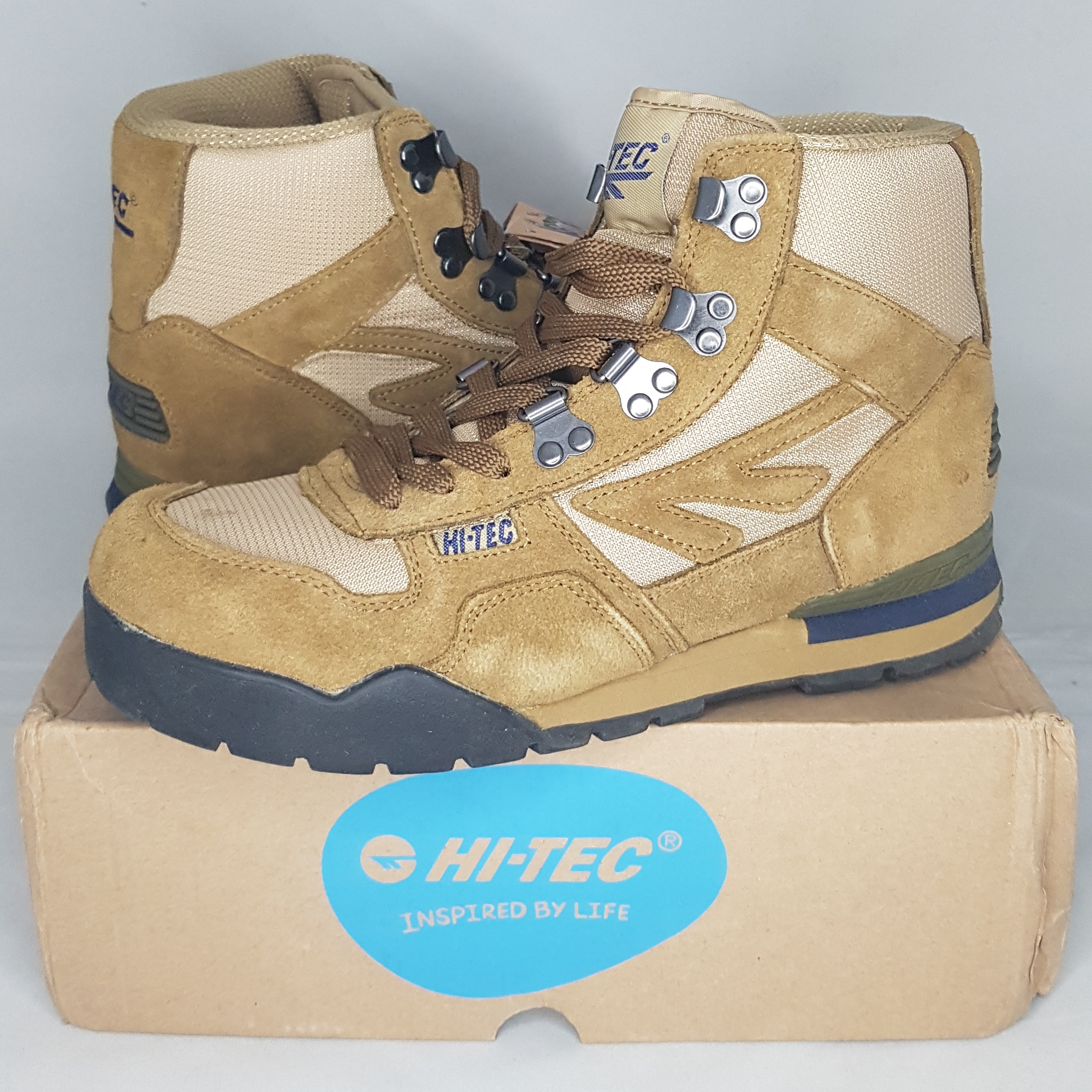 Hi-Tec P.C.T - Tan/Navy M8us/41eu