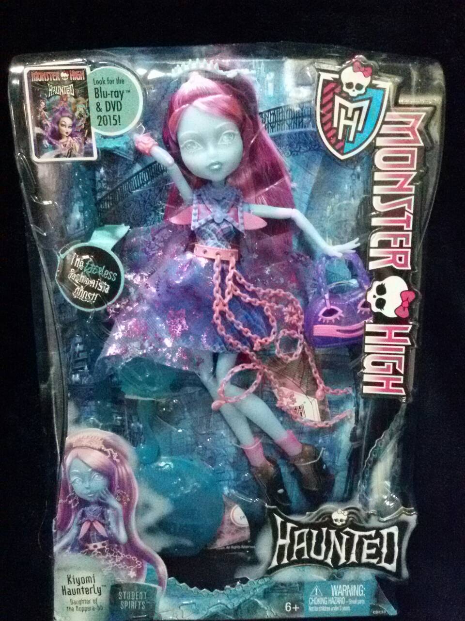 Monster High Haunted Student Spirits Kiyomi Haunterly ตุ๊กตามอนสเตอร์ไฮแท้ใหม่แกะกล่องพร้อมส่ง