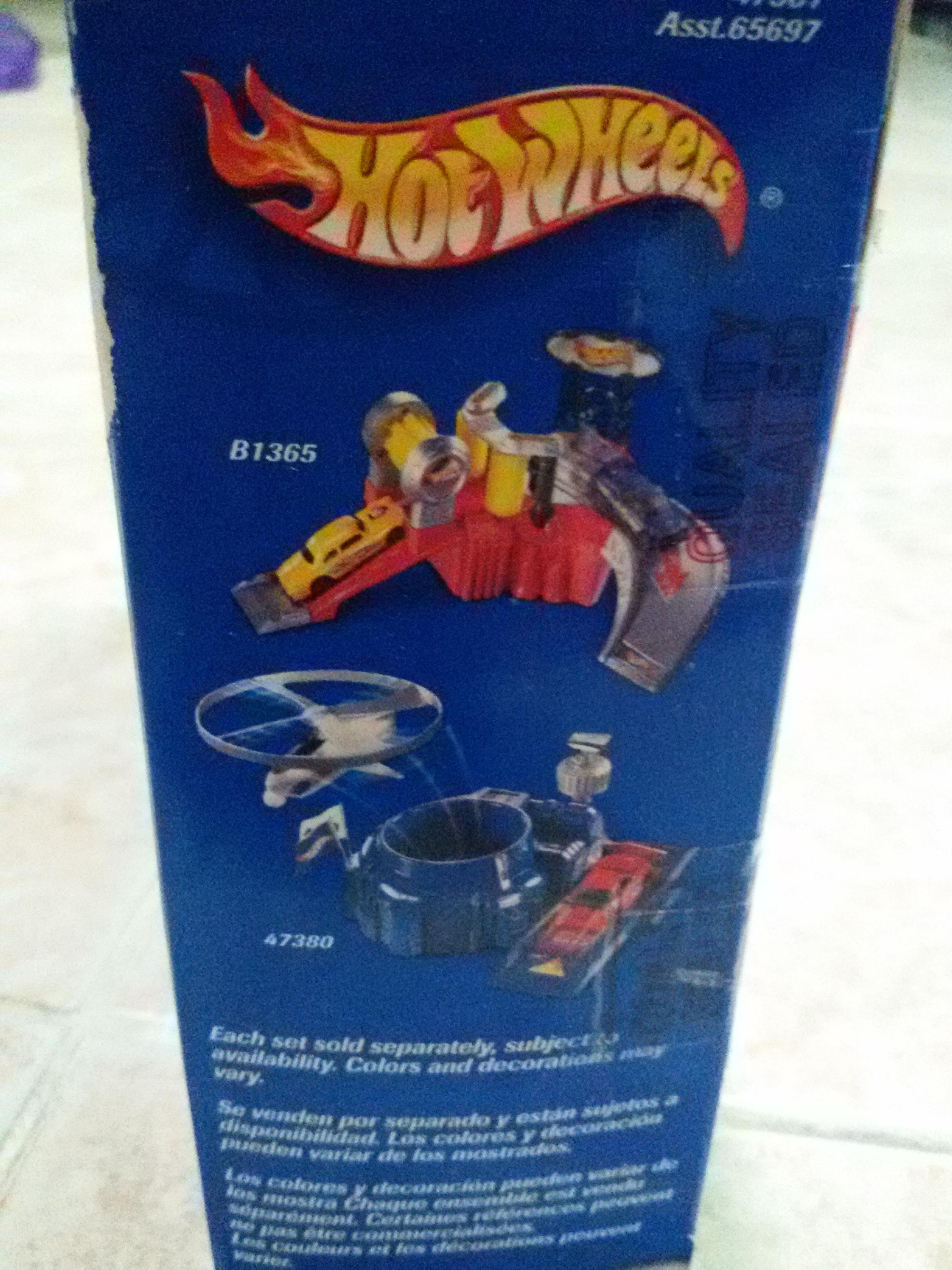 Hot Wheels Crash Test Playset without car รางรถฮ๊อตวิลมือหนึ่งกล่องไม่สวย