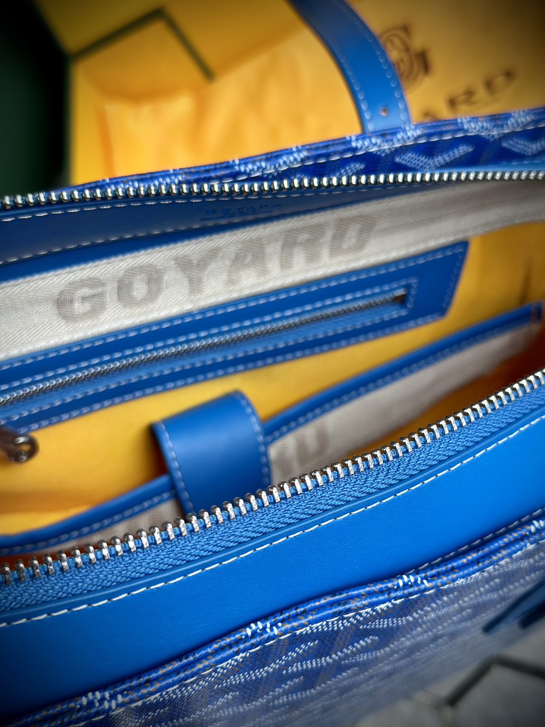 GOYARD Goyardine Sac Marie Galante MM / GOYARD Tote Bag กระเป๋าทรงโท้ทจุของได้เยอะ งานสวยเนี๊ยบ เกรดออริ สลับแท้ 1:1 ใช้ต่างประเทศได้