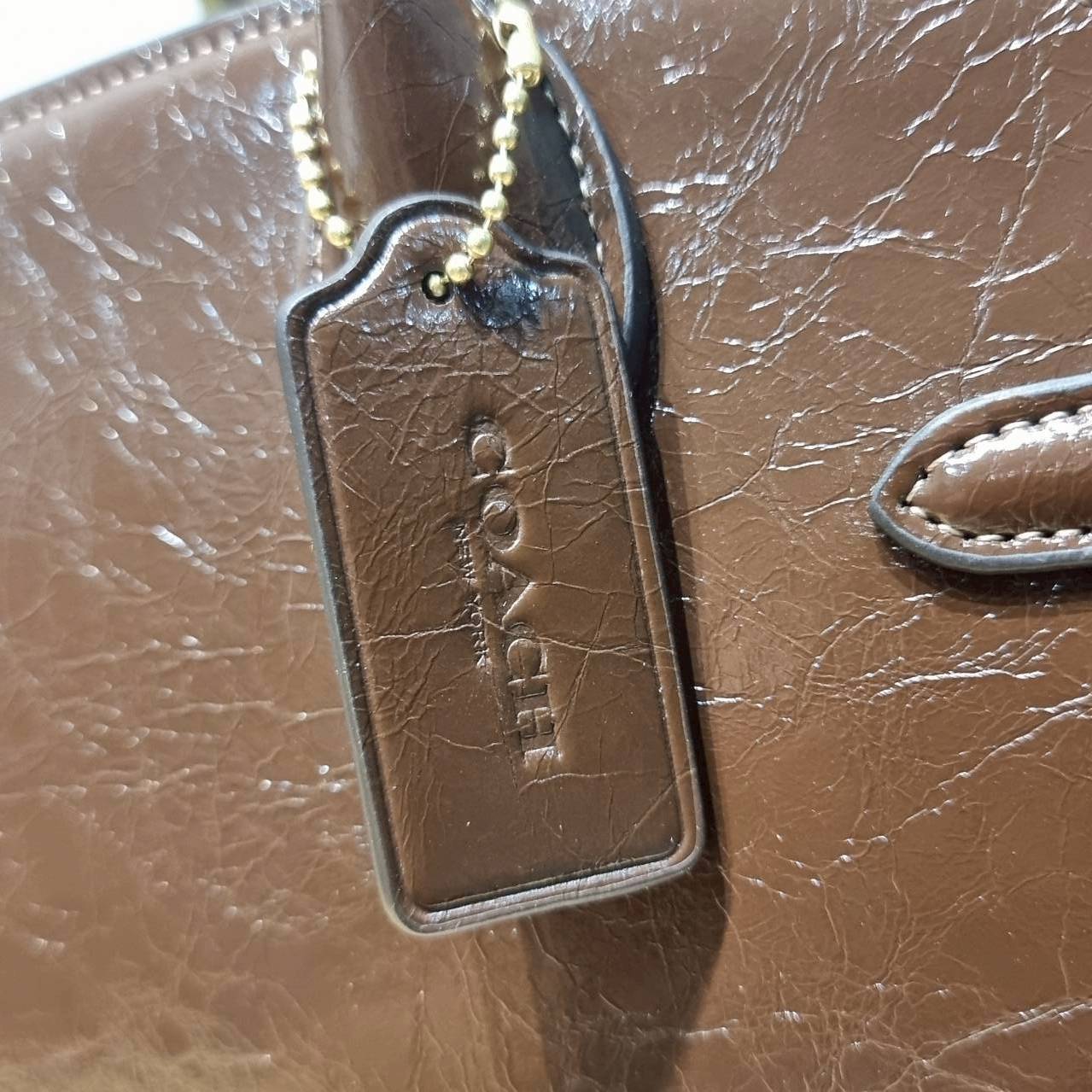 ORI หนังแท้ | Coach Empire carryall bag กระเป๋าสะพายทรงโฮโบ รุ่นใหม่ล่าสุดมาแรงมากๆ จึ้งสุดๆ ดีไซน์เฉี่ยว เก๋ สะพายไปคาเฟ่ ไปเที่ยวถ่ายรูปสวยๆ คือเหมาะสุดๆ