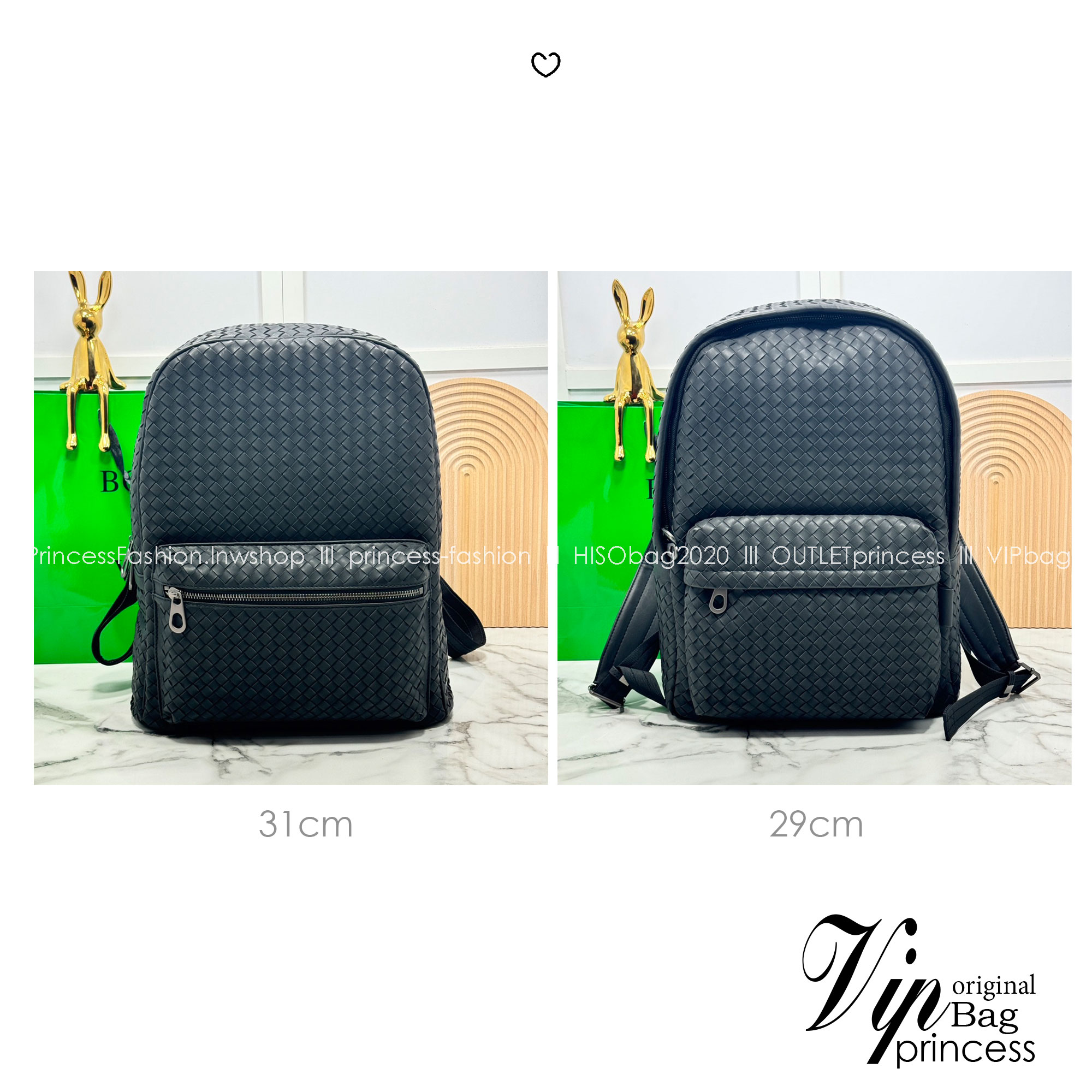 31cm Bottega Shadow Signature Backpack / Bottega Backpack กระเป๋าเป้ กระเป๋าสะพายหลัง โดดเด่นด้วยงานสานตารางสวยคลาสสิคเรียบหรูเป็นเอกลักษณ์ ดีไซน์เรียบง่าย แต่ดูแพง กิมมิคที่ใครๆก็อยากเป็นเจ้าของ