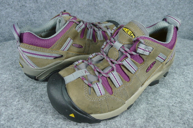 KEEN Utility Detroit Low (Steel Toe) Monument/Amaranth