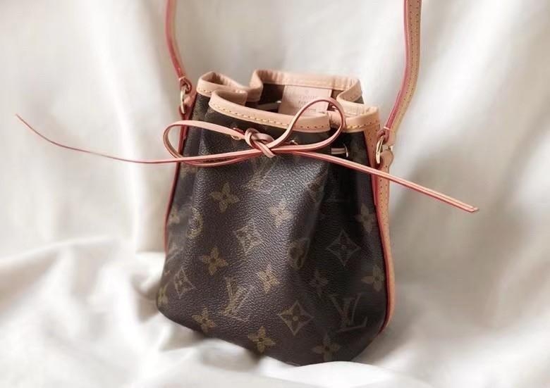 LV Nano Noe Monogram Bag / LV Bag พร้อมส่ง กระเป๋าสะพายข้างไซส์มินิ วัสดุหนังแคนวาส รุ่นยอดนิยม มีน้ำหนักเบา