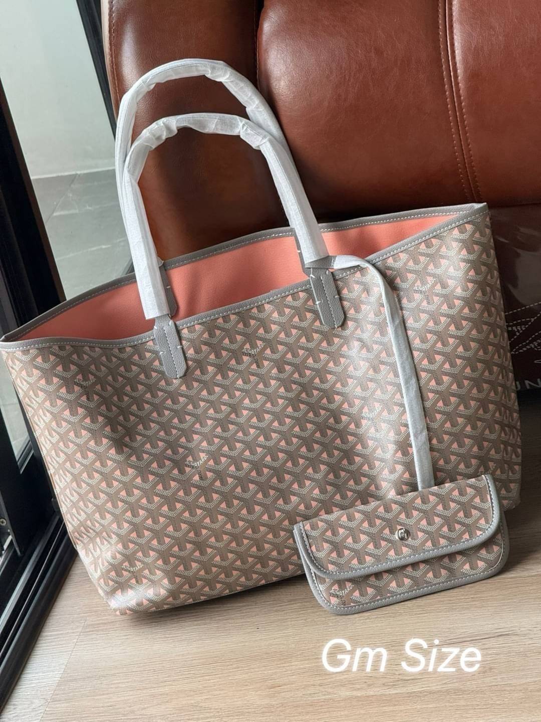 พร้อมส่ง 2 สี GM 40cm Goyard Saint Louis Claire-Voie GM Bag กระเป๋าทรงโท้ทใบใหญ่ เกรดออริ สลับแท้ 1:1 ใช้ต่างประเทศได้