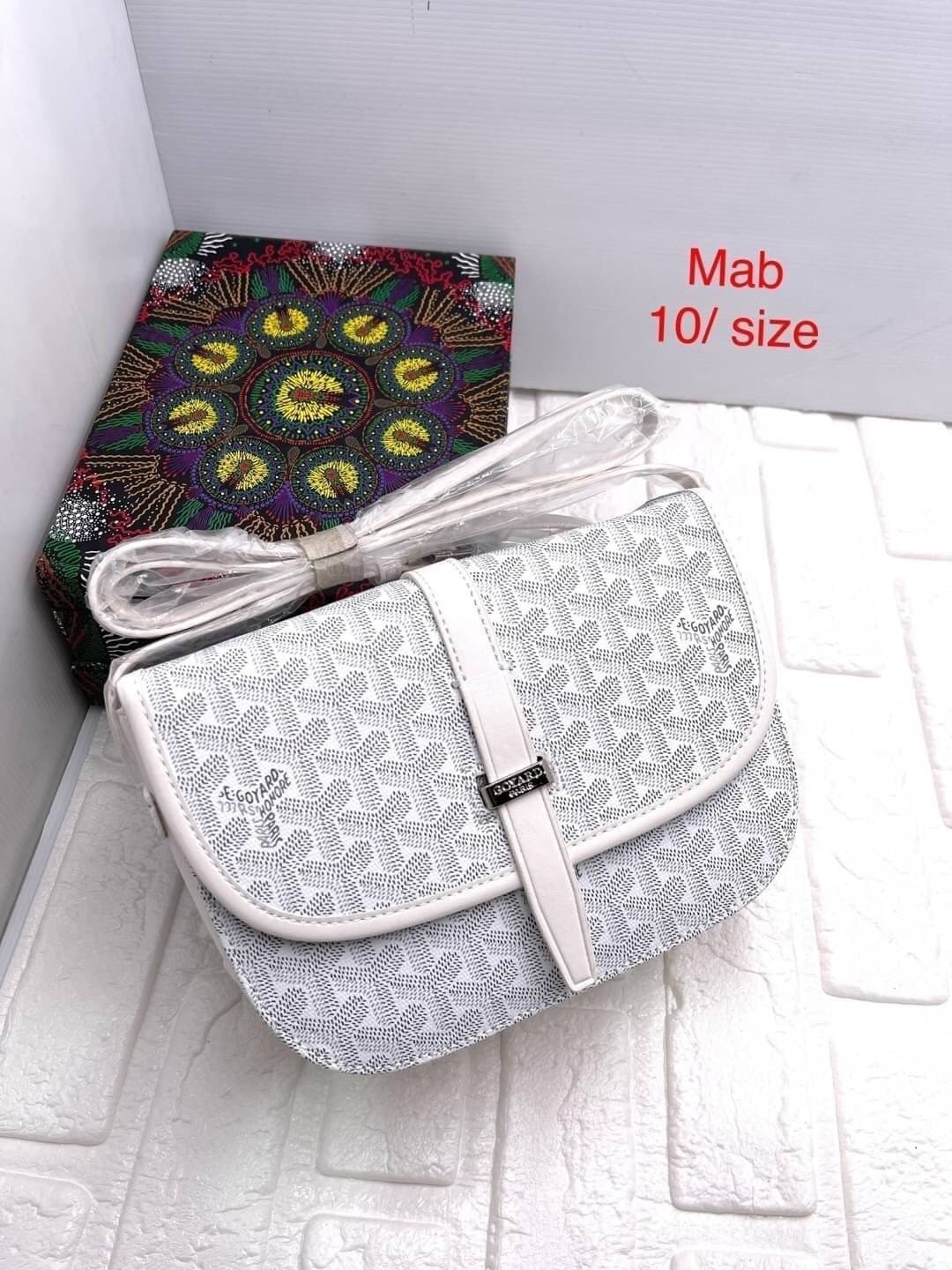 GOYARD belvedere pm / GOYARD Messenger Bag 10" แบรนด์ดังจากฝรั่งเศส เรัยบหรูแต่ดูสง่า สะดุดตาด้วยลายเฉพาะตัว