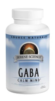 (Pre-order) Source Naturals GABA Calm Mild 750 mg 180 Capsules