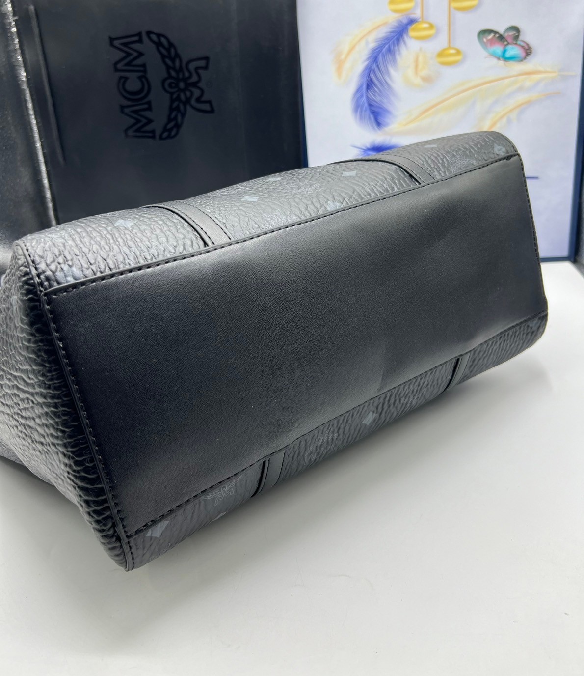 M.C.M MEDIUM TONI SHOPPER กระเป๋าทรงโท้ทใบใหญ่จุใจ เกรดท็อปออริ 1:1 สลับแท้ ใช้งานต่างประเทศได้ ภาพถ่ายจากงานขายจริง