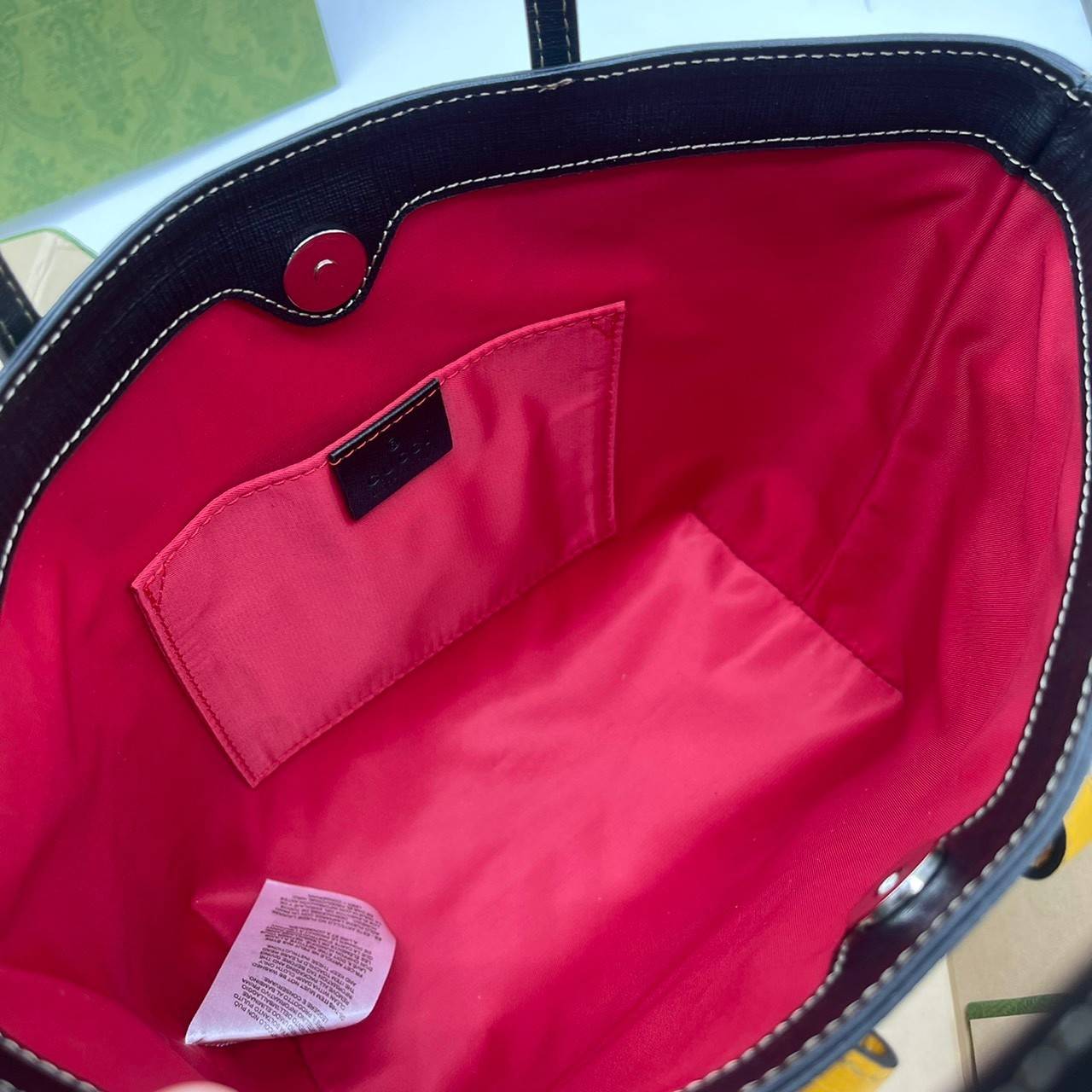 VIP 】Animal-Friendly Gucci Kid Tote Bag งานหนังแท้ทรงตั้งสวย ขนาดกะทัดรัด จุของได้เยอะ ใช้ได้ทั้งเด็กและผู้ใหญ่ น่ารักมากค่ะ **รุ่นขายดีตลอดกาล**