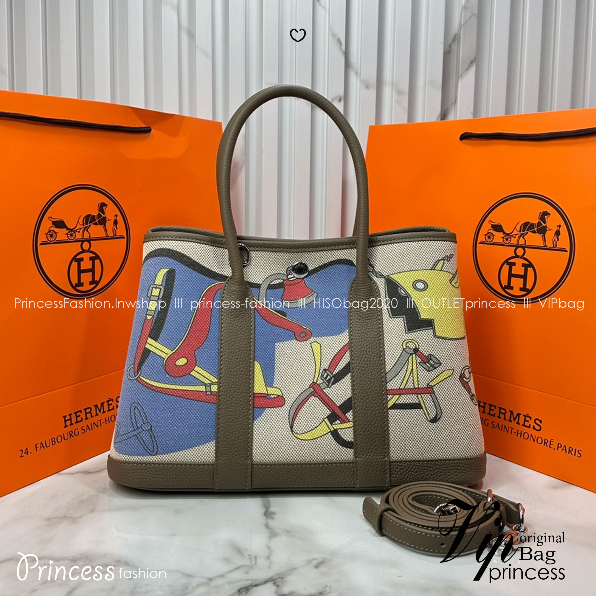 ORI หนังแท้ | Hermes Garden Party Voyage 30cm 35cm กระเป๋าทรงโท้ทที่สุดแห่งหรูหราลัคชู นิยามของความสง่างามเหนือกาลเวลา แบรนด์เนมในฝัน งดงามดั่งเจ้าหญิง