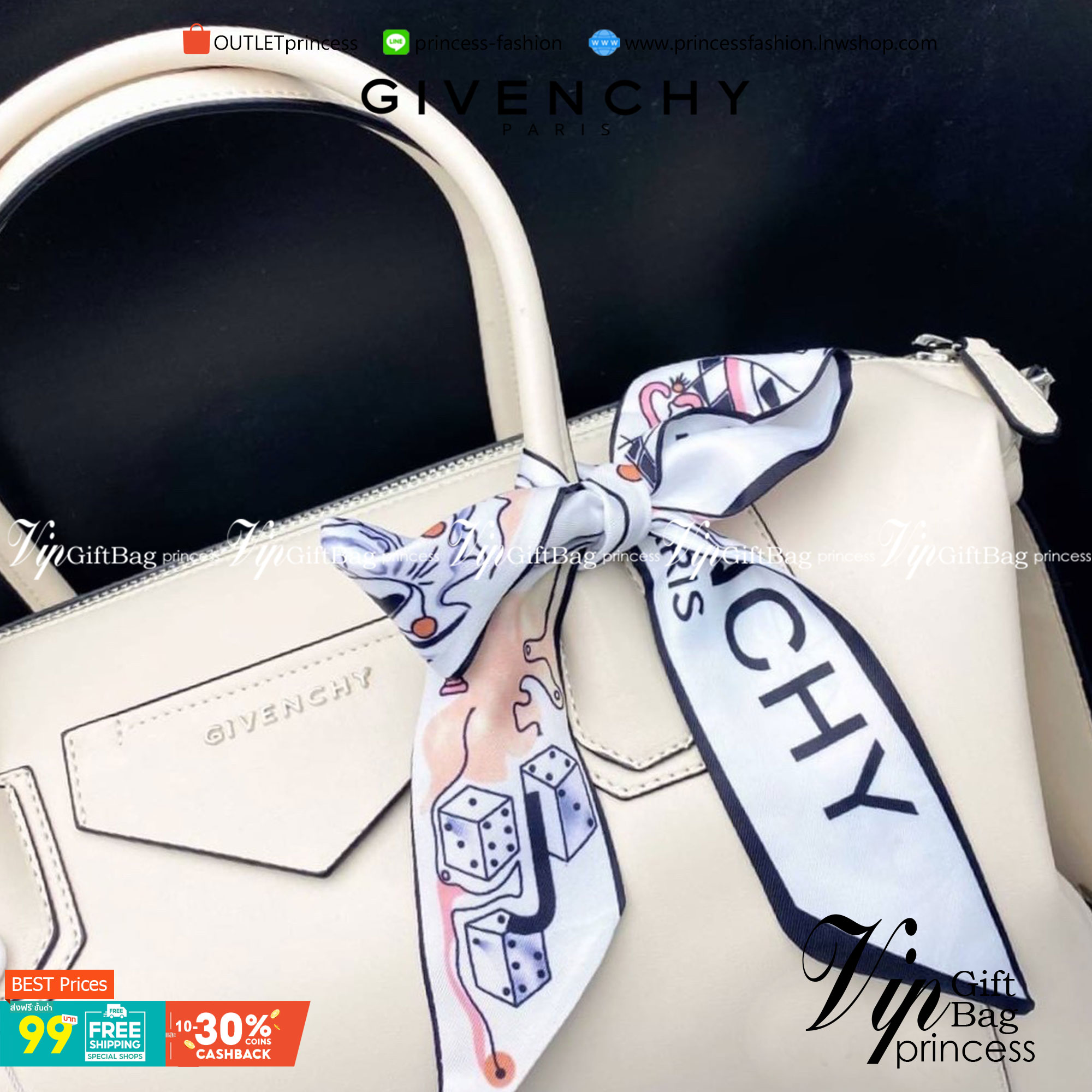 GIVENCHY Antigona Soft leather tote bag ฟรีผ้าผูก!! กระเป๋าสะพายข้าง ทรงสวยมากค่ะ มี 2 ขนาด รุ่นยอดนิยมดาราเซเลปใช้กันเพียบ งานจริงสวยหรูดูแพงมากนะค้าา ราคานี้คุ้มที่สุด มีมารอบนี้ 6 สี 2 ขนาด เลือกให้ปังไปเลยค่าาา