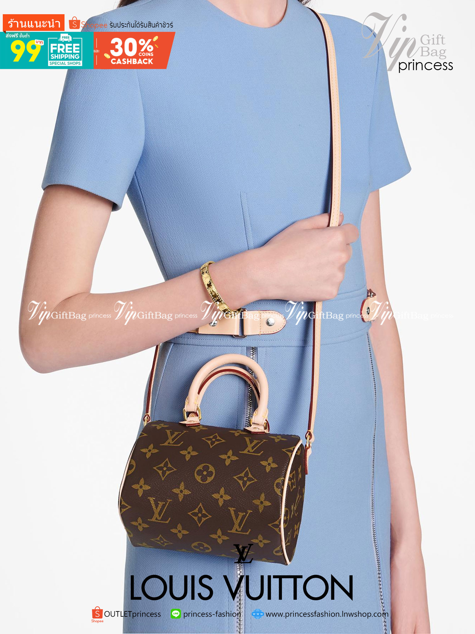 VIP GIFT 】LOUIS VUITTON NANO SPEEDY พร้อมส่งความน่ารักค่ะ! กระเป๋าทรงหมอนไซด์มินิ หนังแกะแท้นิ่มสวยงามค่ะ เปิดปิดกระเป๋าแบบซิป ภายในสามารถใส่มือถือได้ กระเป๋าเงินใบกลางได้ พาสปอร์ตได้ค่ะ