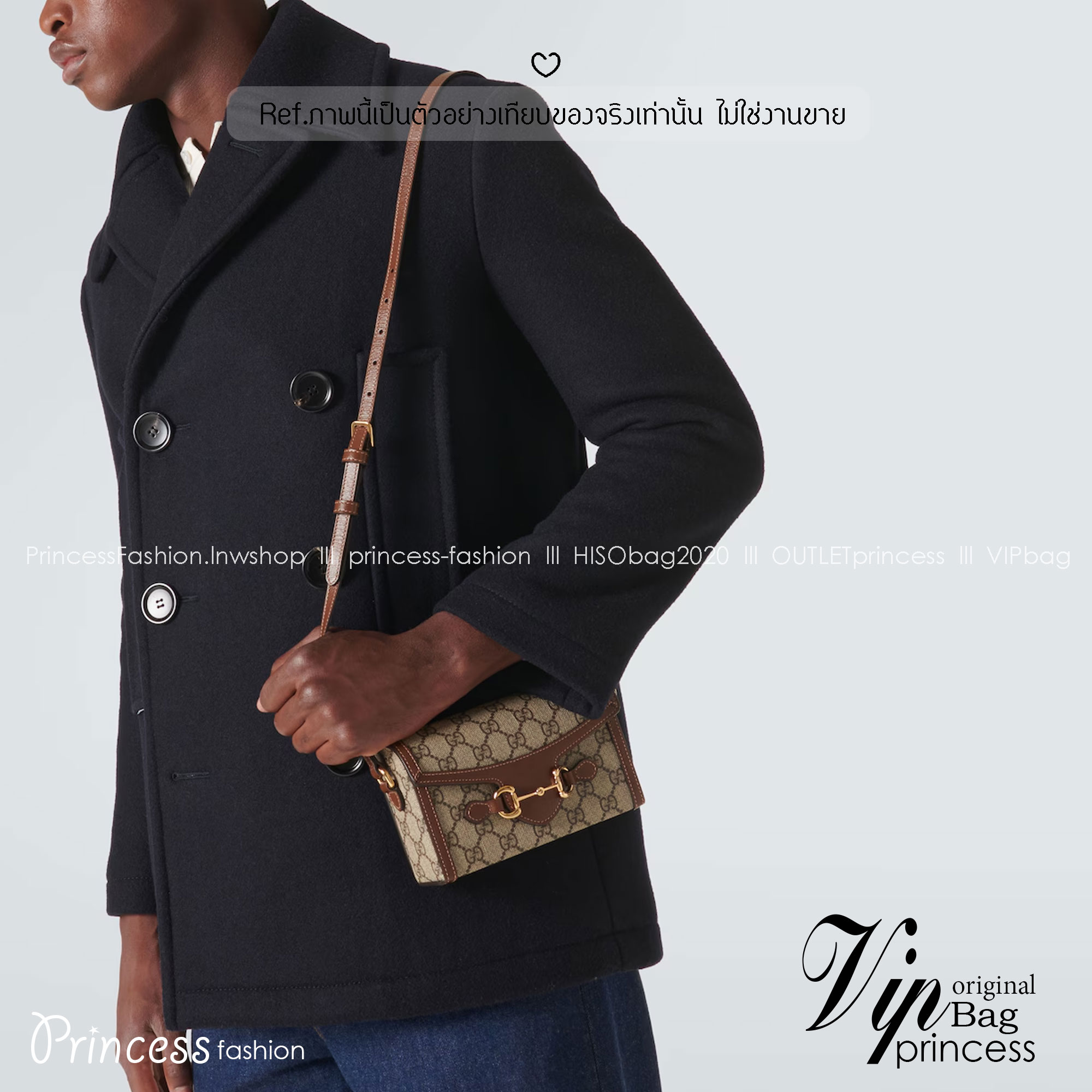 GUCCI Horsebit 1955 Mini Bag กระเป๋าสะพายทรงกล่องสวยอยู่ทรง ใส่โทรศัพท์หรือของใช้เล็กน้อยได้อย่างคล่องตัว แฝงความหรูราคาดีงามจัดมาให้พร้อม box set เป็นใบที่จะหยิบใช้ได้บ่อยๆ ด้วยขนาดกำลังดีใบนี้เอาอยู่เลยค่ะ