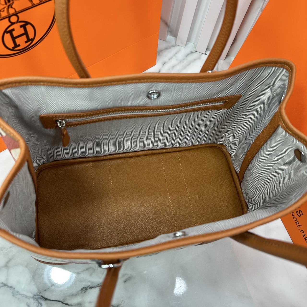 ORI หนังแท้ | Hermes Garden Party Voyage 30cm 35cm กระเป๋าทรงโท้ทที่สุดแห่งหรูหราลัคชู นิยามของความสง่างามเหนือกาลเวลา แบรนด์เนมในฝัน งดงามดั่งเจ้าหญิง