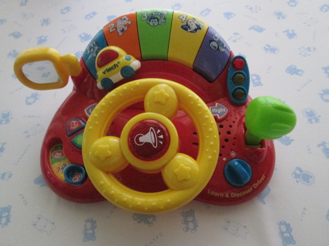 Vtech - Learn and Discover Driver พวงมาลัยหัดขับ-ของเล่นมือสอง