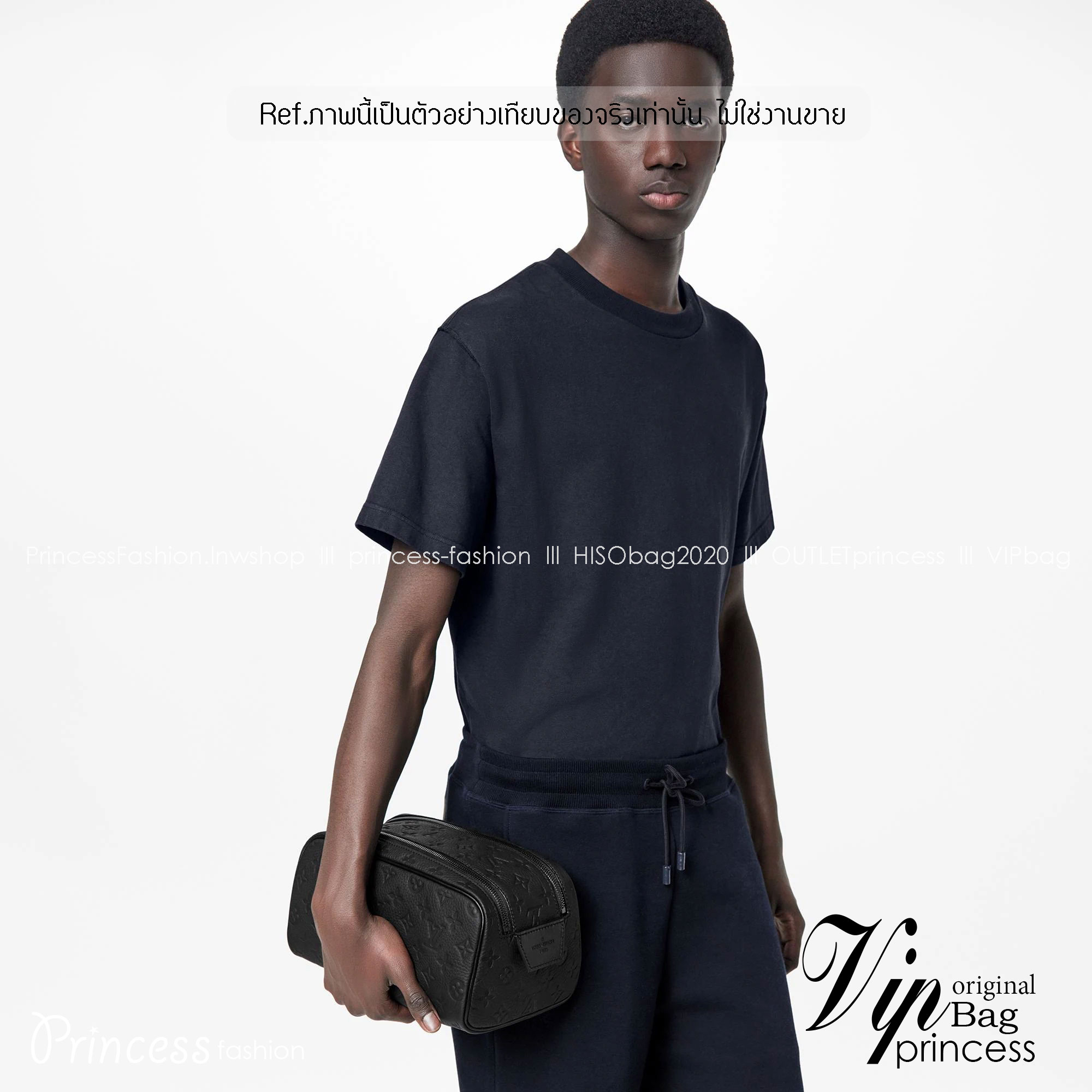 LV Clutch / LV Trousse de toilette Dopp Kit กระเป๋าถือทรงพอชหรือคลัช เกรดออริ ท็อป 1:1 เกรดดีสุด หนังแท้สวย ใช้งานต่างประเทศได้