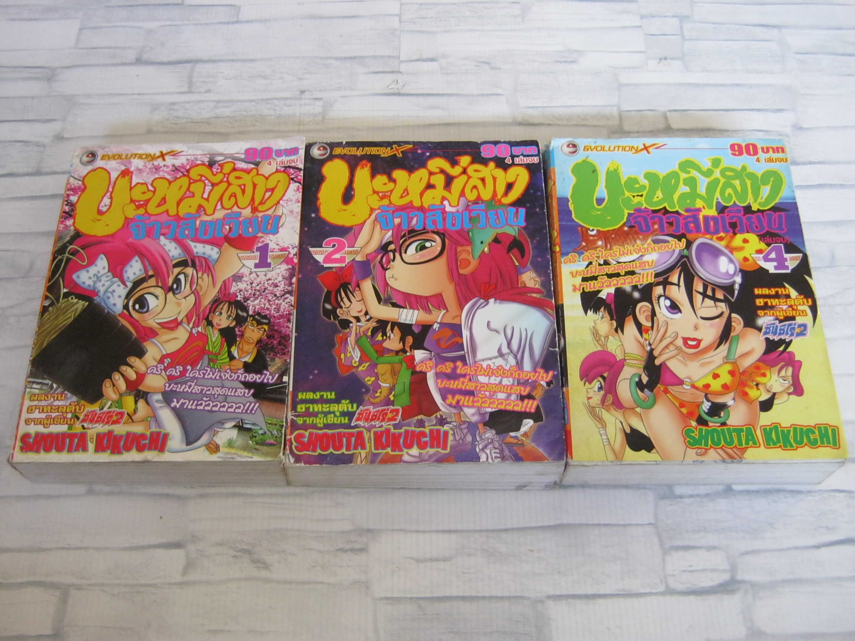 บะหมี่สาวจ้าวสังเวียน ชุด เล่ม 1,2,4 ( 4เล่มจบ )