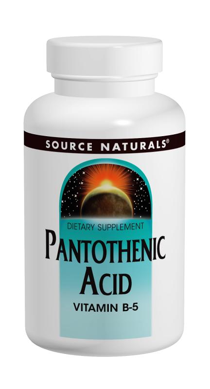 (Pre-order) Source Naturals Pantothenic Acid Vitamin B5 500 mg 200 Tablets