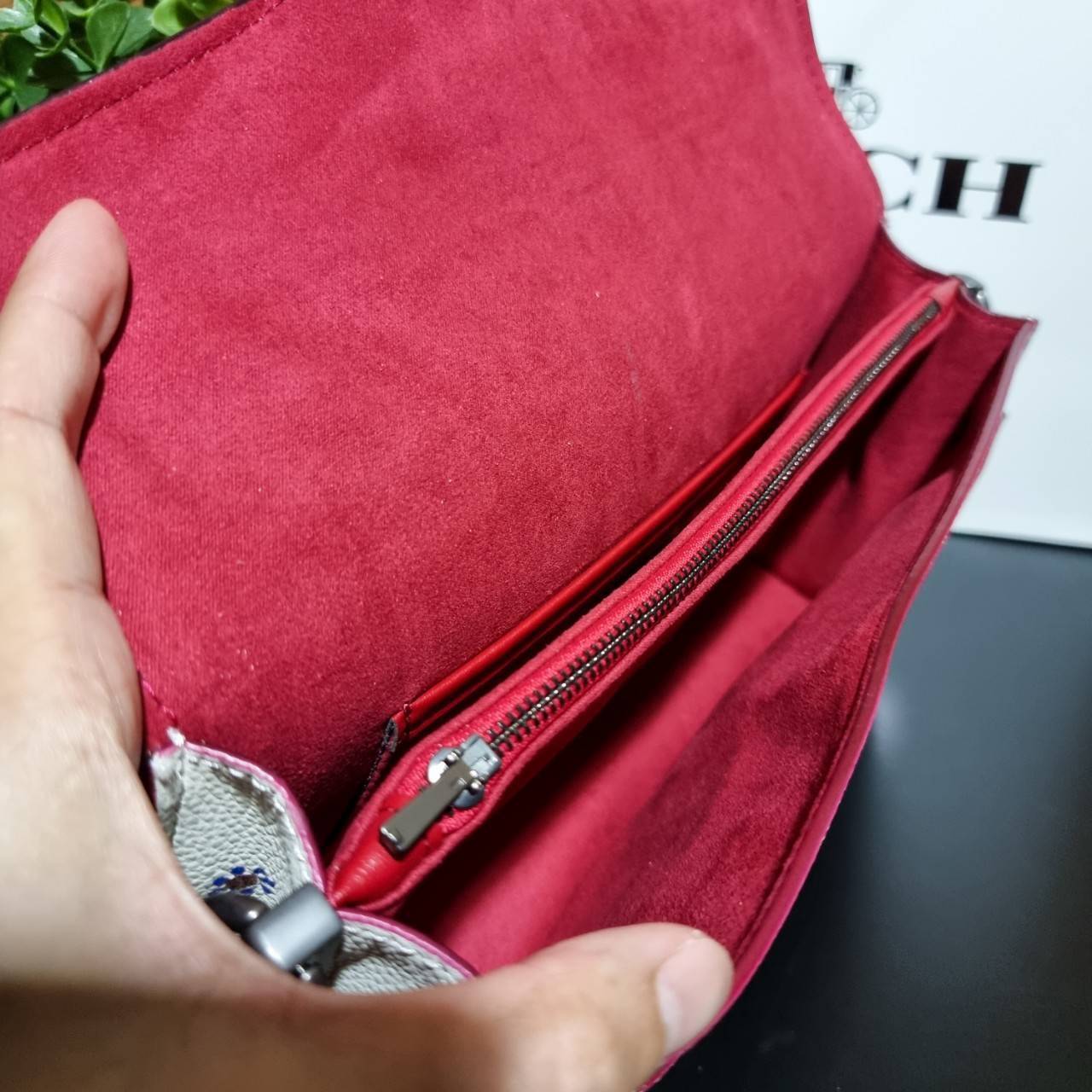 COACH TABBY SHOULDER BAG 26 WITH WILDFLOWER PRINT 630 WITH FLORAL EMBROIDERY 627