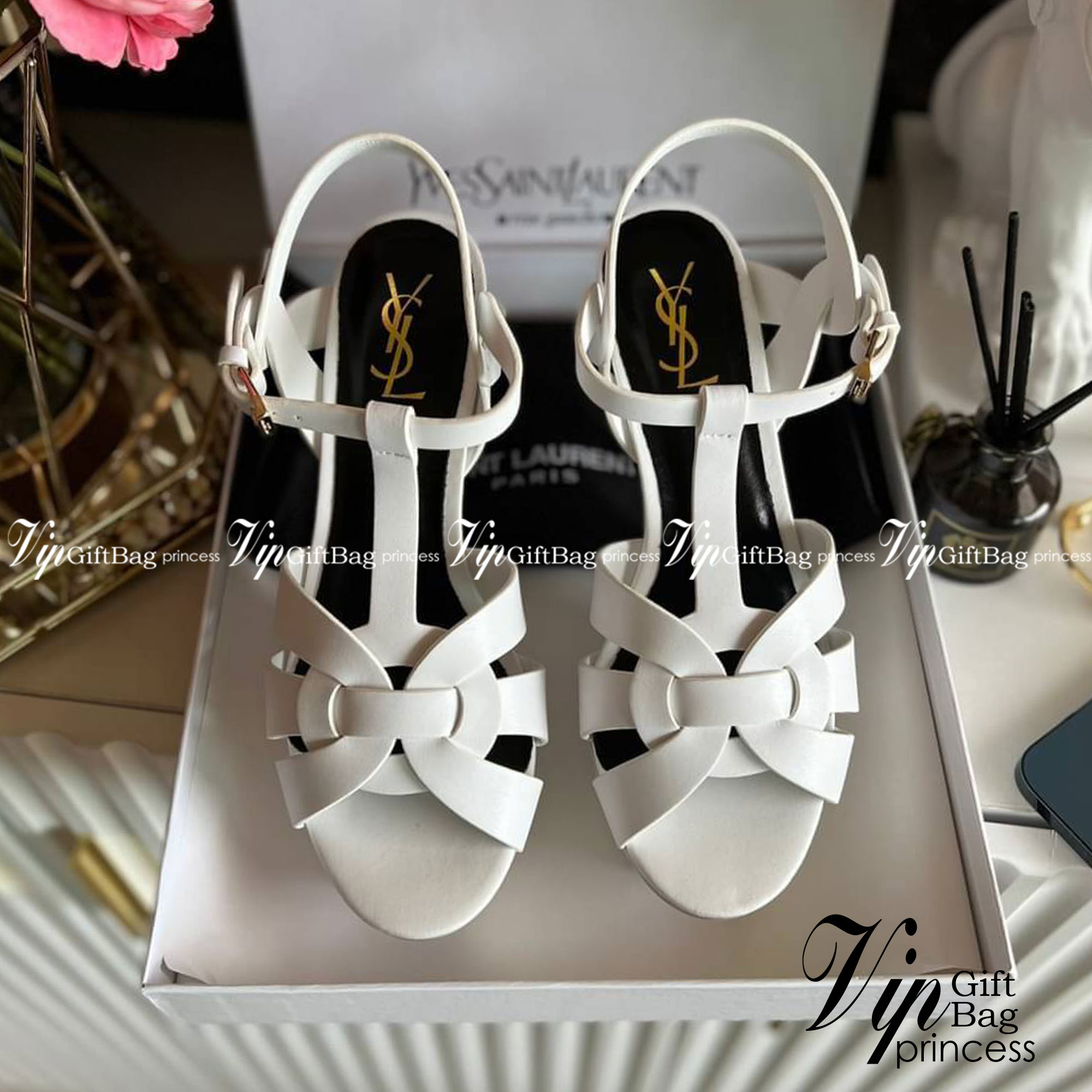 YSL TRIBUTE HEEL / SAINT LAURENT TRIBUTE HEEL / YSL HIGH HEEL เกรดออริจินอล รองเท้าส้นสูงแบรนด์หรู ที่สาวๆ ทุกคนควรมี ไว้ออกงานหรือใส่ทำงานได้ คู่นี้คือปังได้ตลอดกาล เพิ่มความสูงเพรียว สวยหรูมากค่ะ