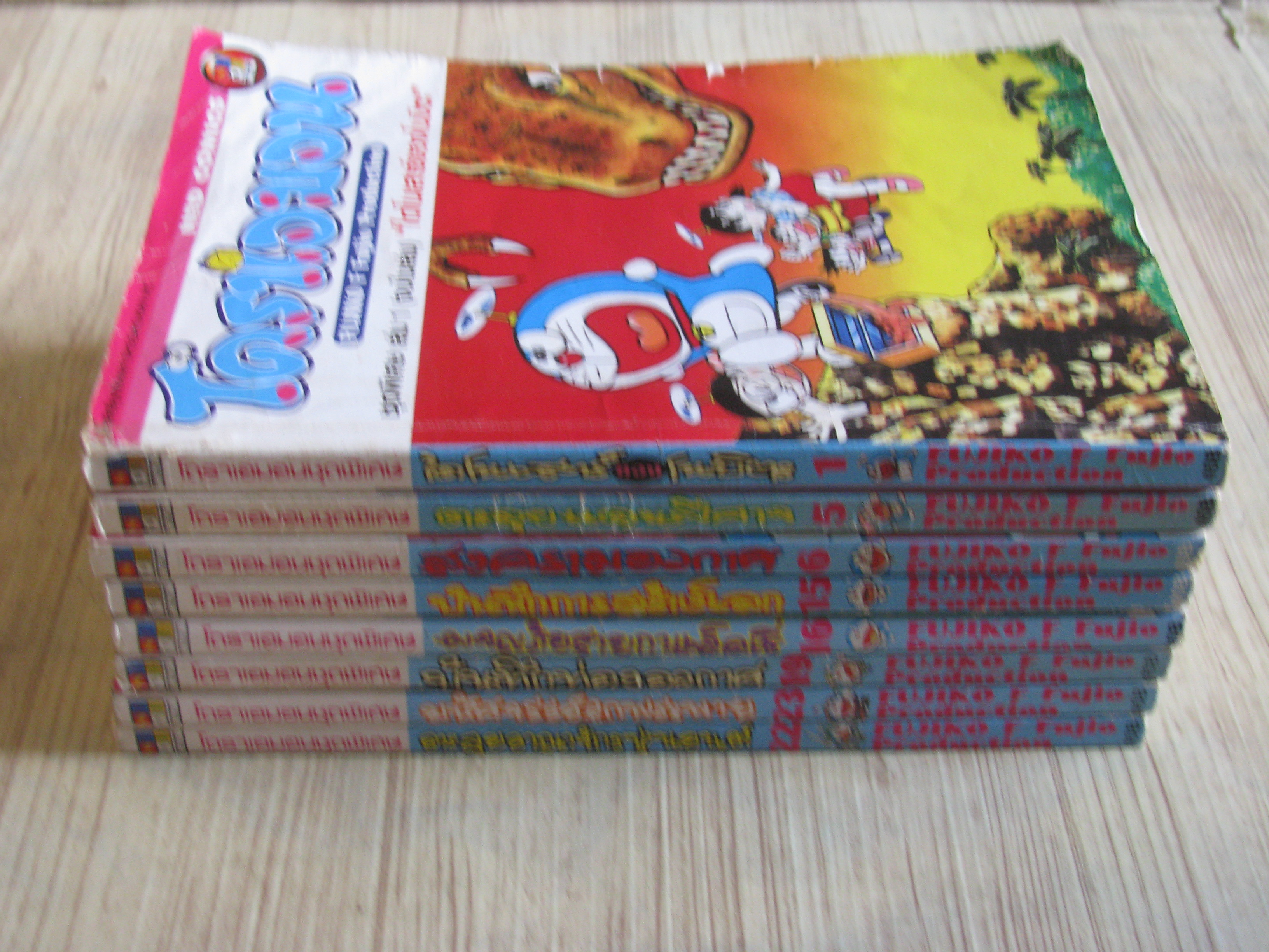 โดราเอมอน ชุดพิเศษ ชุด เล่ม 1,5,6,15,16,19,22,23 Fujko F. Fujio เขียน (สภาพสะสม)