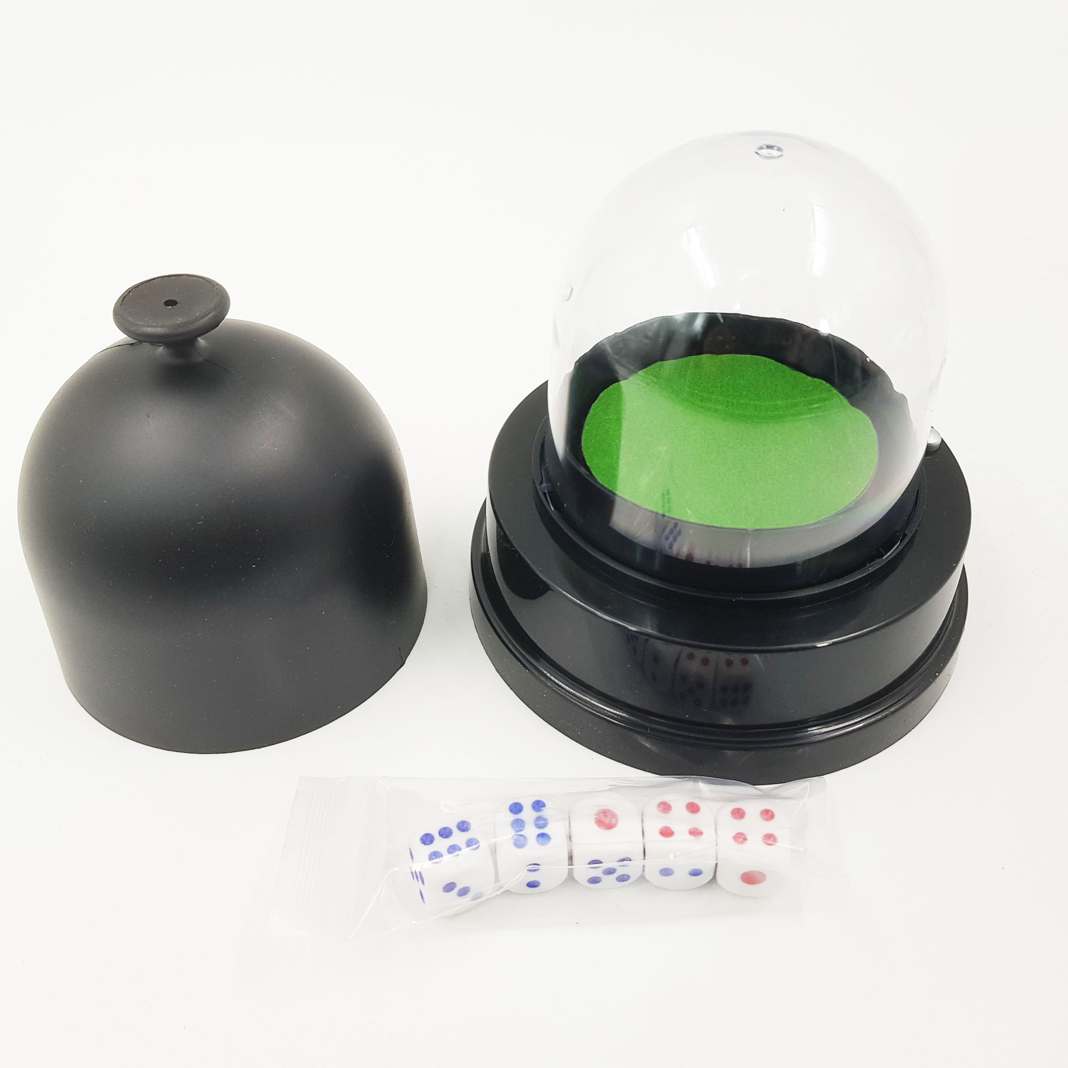 ชุดหมุนลูกเต๋าอัตโนมัติพร้อมลูกเต๋า 5ลูก