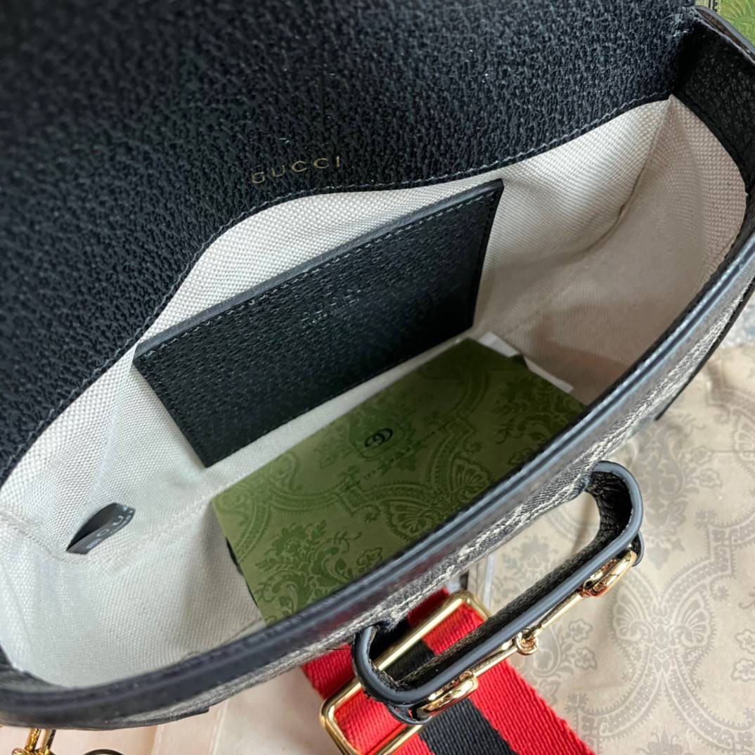 Gucci Horsebit 1955 mini bag GG Denim Jacquard Bag พร้อมส่ง เกรดท็อปออรินอล งานเหมือนสุด หนังแท้ สวยงามตามรูป TOP ORIGINAL 1:1 เกรดเทียบแท้ ใช้สลับแท้ได้ ใช้งานต่างประเทศได้