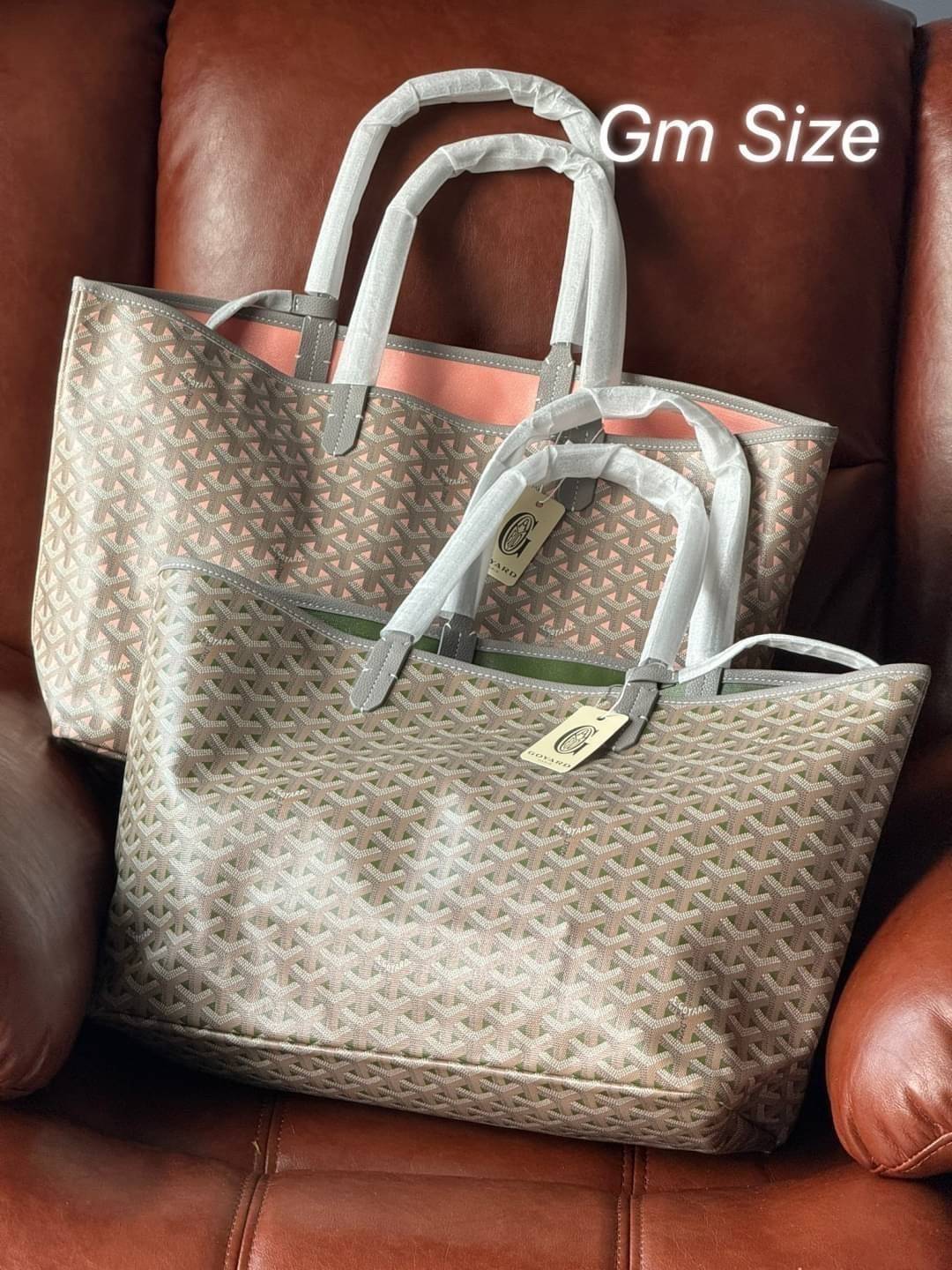 พร้อมส่ง 2 สี GM 40cm Goyard Saint Louis Claire-Voie GM Bag กระเป๋าทรงโท้ทใบใหญ่ เกรดออริ สลับแท้ 1:1 ใช้ต่างประเทศได้