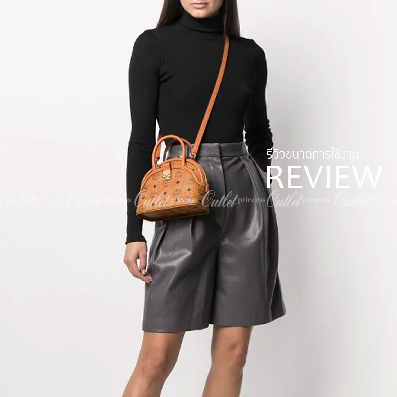 M.C.M SMALL ANNA TOTE คอลเลคชั่นใหม่ดีไซน์ไม่ซ้ำใคร รุ่นนี้เป็น seasonal หายากไปอีก กระเป๋าถือ/สะพายข้าง ทรงยูนีคโดดเด่น น่าใช้ หูจับในตัวมาพร้อมสายรัดเก็บ วัสดุหนังแคนวาสคุณภาพดี ตกแต่งตัวกดล็อคเอกลักษณ์ เปิด-ปิดด้วยซิป ภายในเป็นช่องโล่ง ใส่ของได้สบายๆ ต