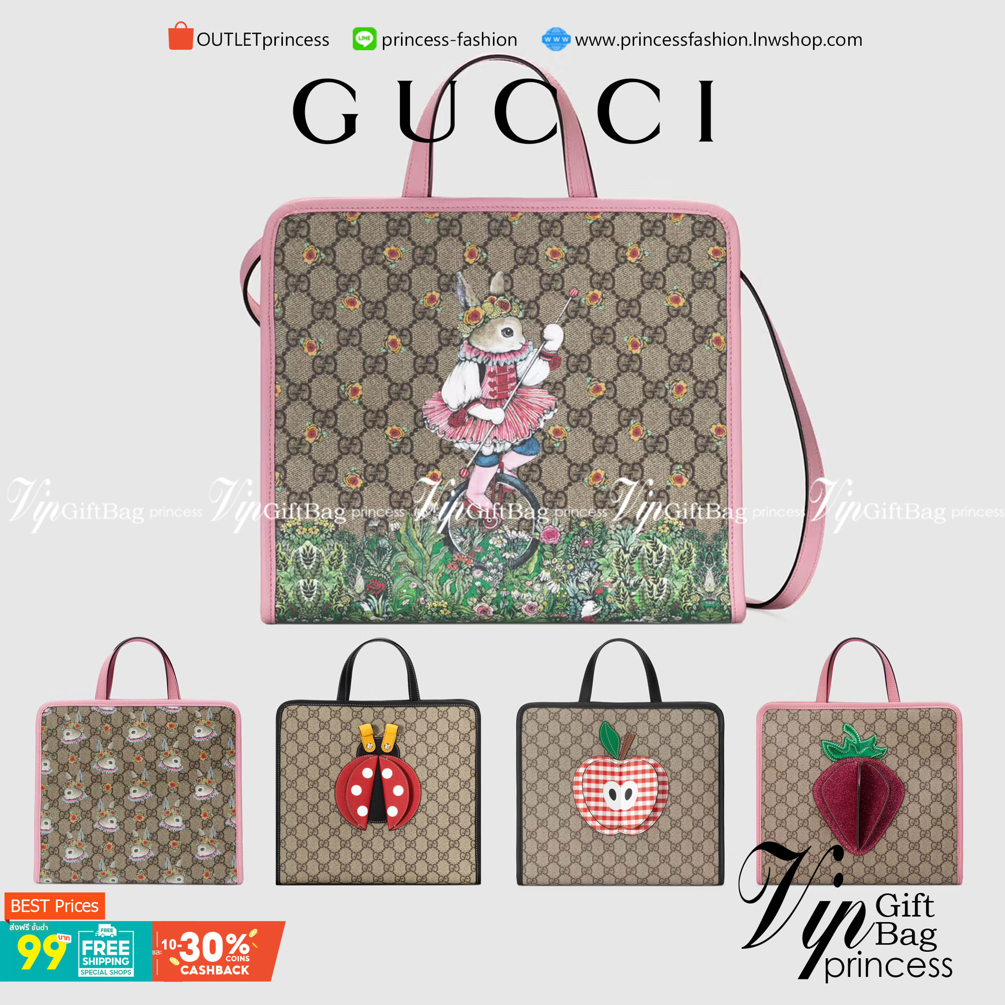 Ori GUCCI Children's tote bag GG kids ที่สุดของความน่ารัก ลิมิเต็ดแบบไม่มีเอาท์ สาวๆสายหวานไม่ควรพลาดด้วยประการทั้งปวงเลยค่าา หนังแท้เกรดดีที่สุด พิมพ์ลายแบรนด์รอบใบเทคเจอร์สวยอยู่ทรง ภายในมีโลโก้กว้างและจุสุดๆใส่สัมภาระได้เยอะ ภาพถ่ายจ
