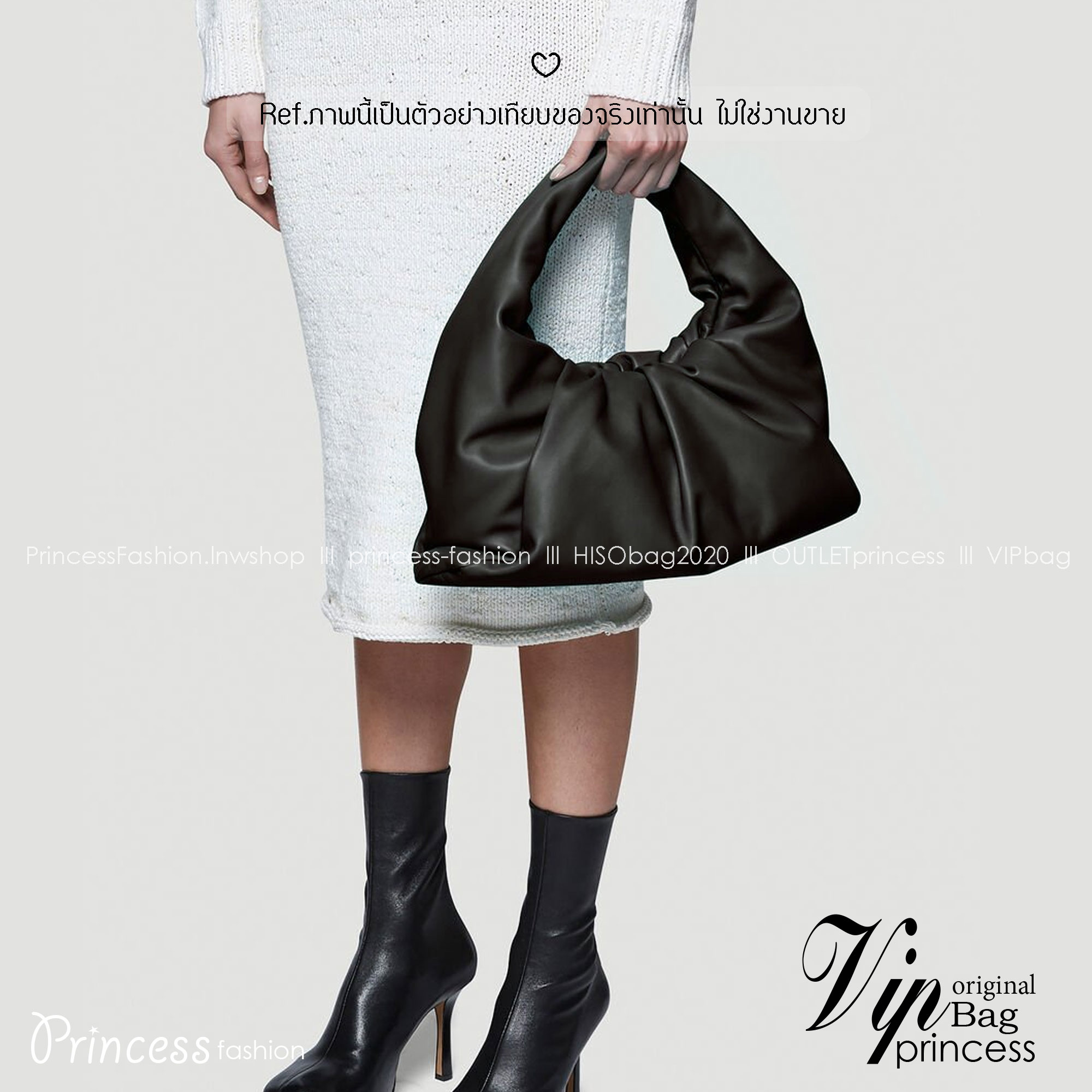 Bottega Veneta The Shoulder Pouch Bag กระเป๋าสะพายรุ่นยอดฮิต หนังเรียบสวยผิวสัมผัสนุ่มมาก ดีไซน์เฉพาะตัว ใบจริงสวยคมทุกสี