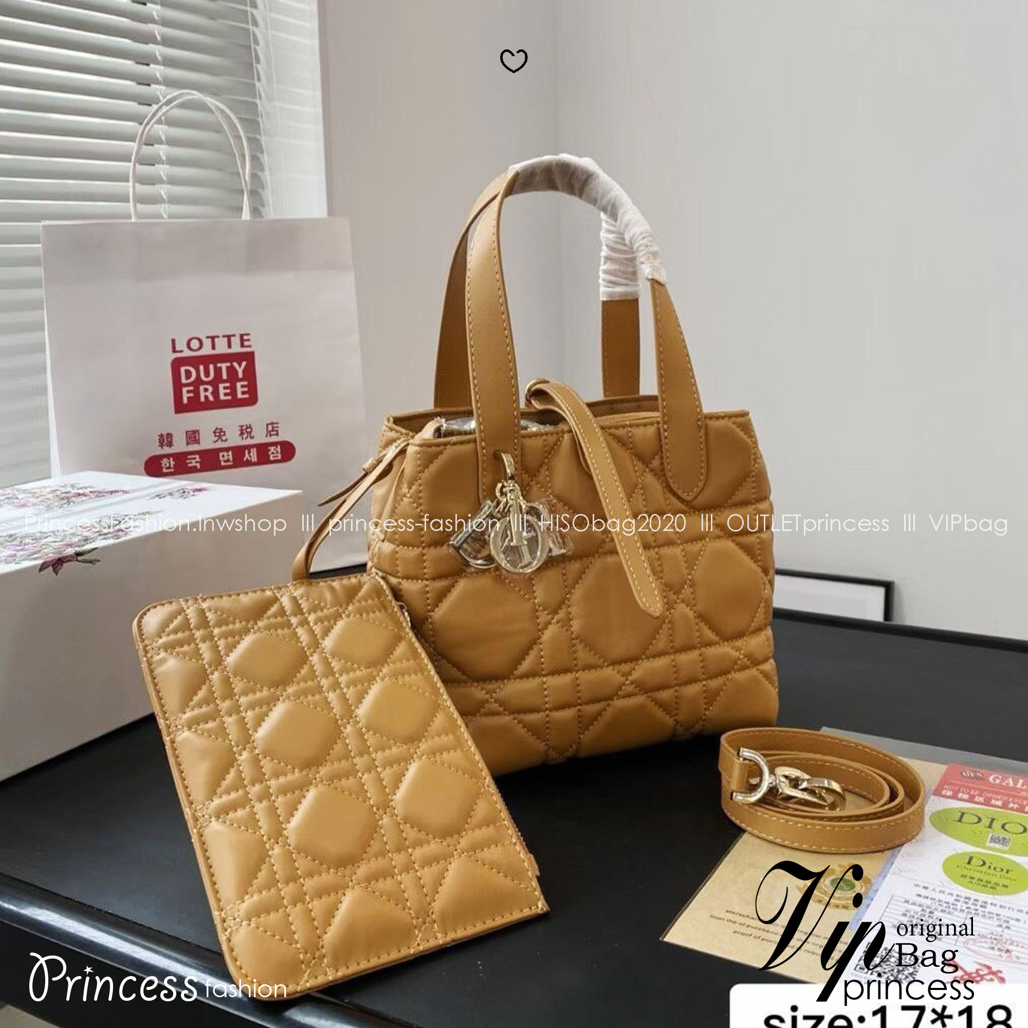 Dior Small Dior Toujours vertical tote bag 18cm กระเป๋าสะพายทรงบัคเก็ตไซส์ใหม่กะทัดรัด คลาสสิคหนังสวยหรูหราเกินราคา ดีไซน์นุ่มนวลทันสมัย