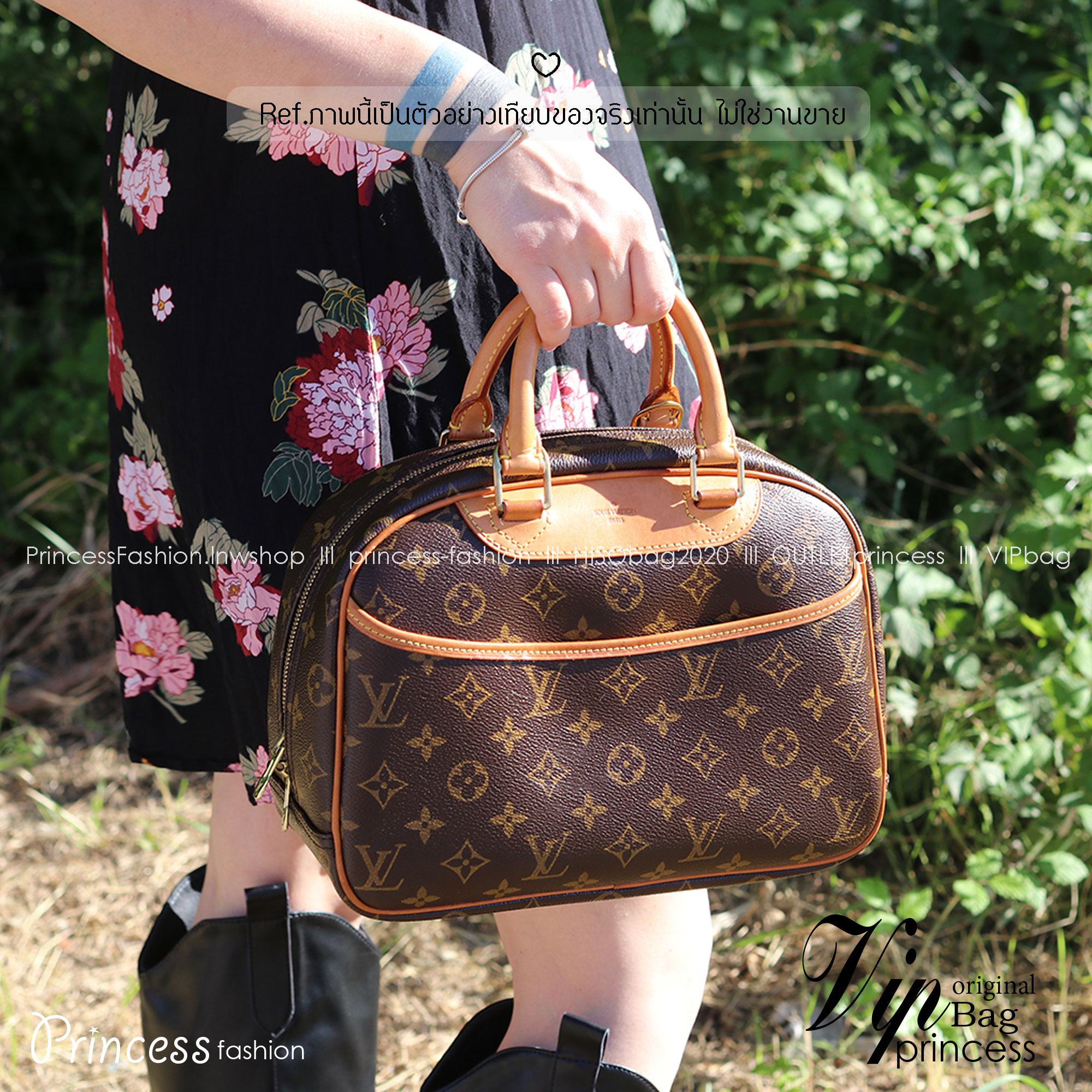 LV Monogram Trouville Handbag กระเป๋าสะพายดีไซน์คลาสสิควินเทจ รูปทรงใช้งานง่ายสะดวกคล่องตัว เรียบง่าย หรู ดูผู้ดี ปากกระเป๋ามีซิปเปิดปิด ภายในโล่งกว้าง พร้อมเสิร์ฟให้ในราคาน่ารักๆ