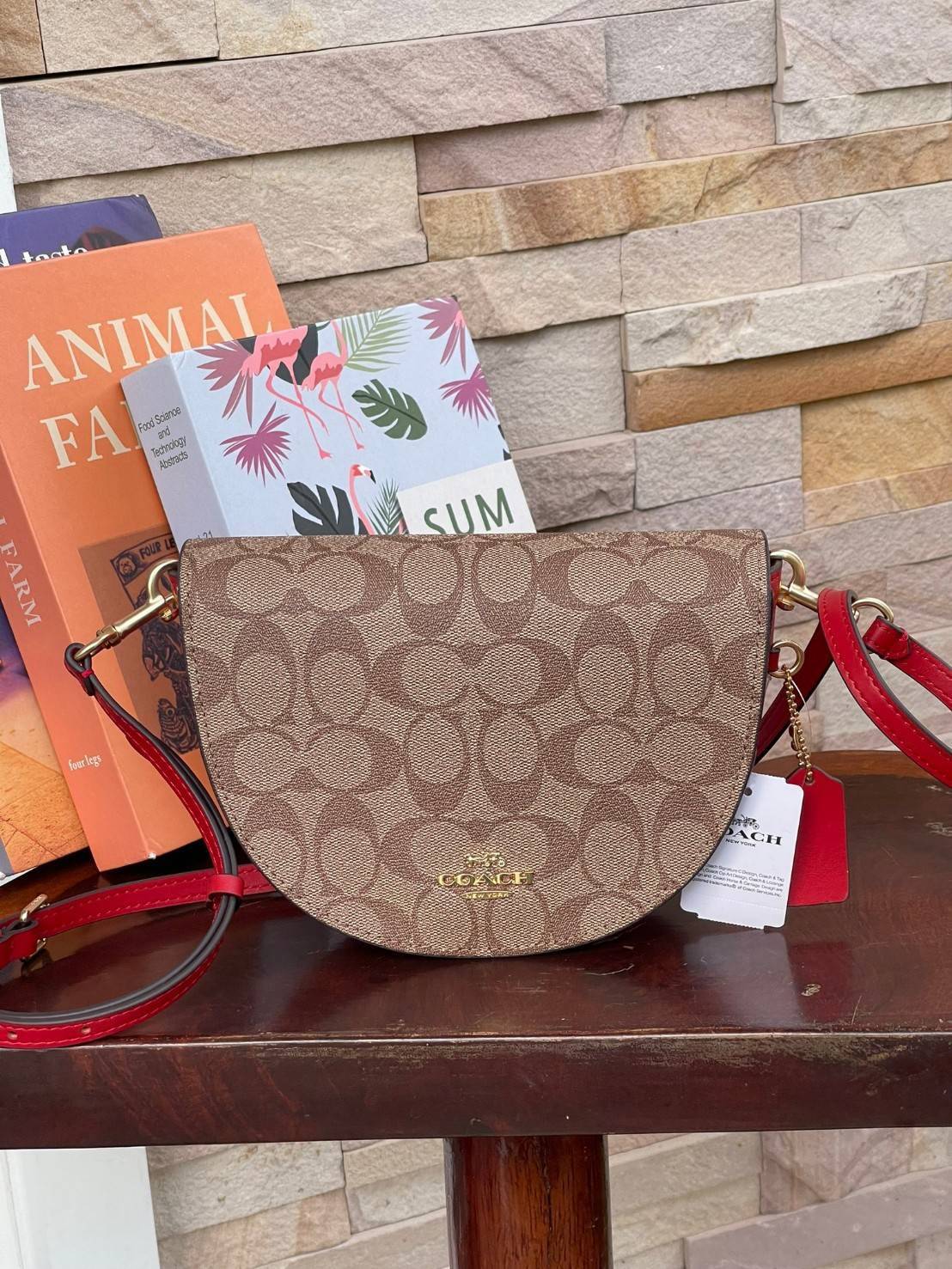 พร้อมส่งที่ไทยครบทั้ง6สีค่ะ 😘 Coach Ellen Crossbody In Signature ((C1432)) กระเป๋าทรงฮาฟมูนรูปทรงคลาสสิก ออกแบบให้มีลักษณะโค้งมน ไม่ดูเป็นทรงแข็งจนเกินไป ดีไซน์และสีของกระเป๋ายังเรียบง่าย เข้าได้กับทุกชุด สะพายครอสบอดี้ร์//สะพายข้าง หรือถือแบบคลัท