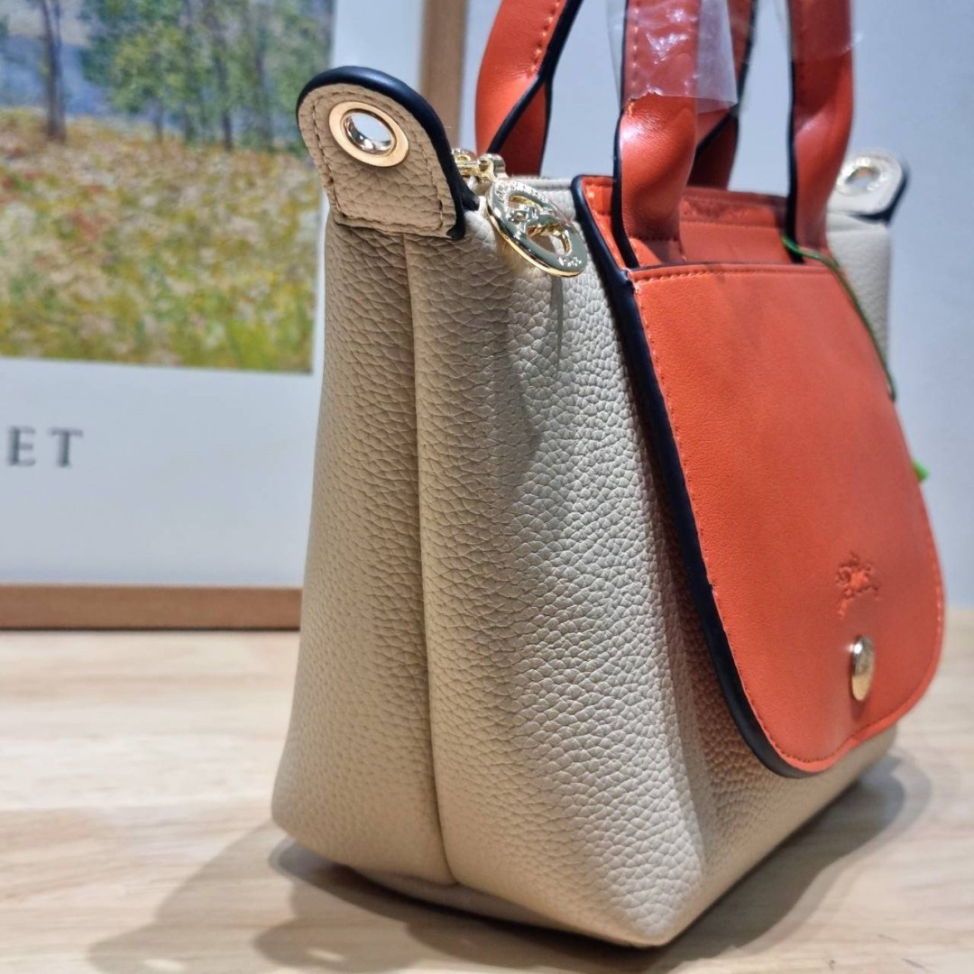 Longchamp le pliage xtra XS leather top handle bag กระเป๋าถือ/สะพายรุ่นยอดฮิต ที่มาในดีไซน์ทูโทน โดดเด่นมีกิมมิค น่ารักน่าใช้สุดๆ