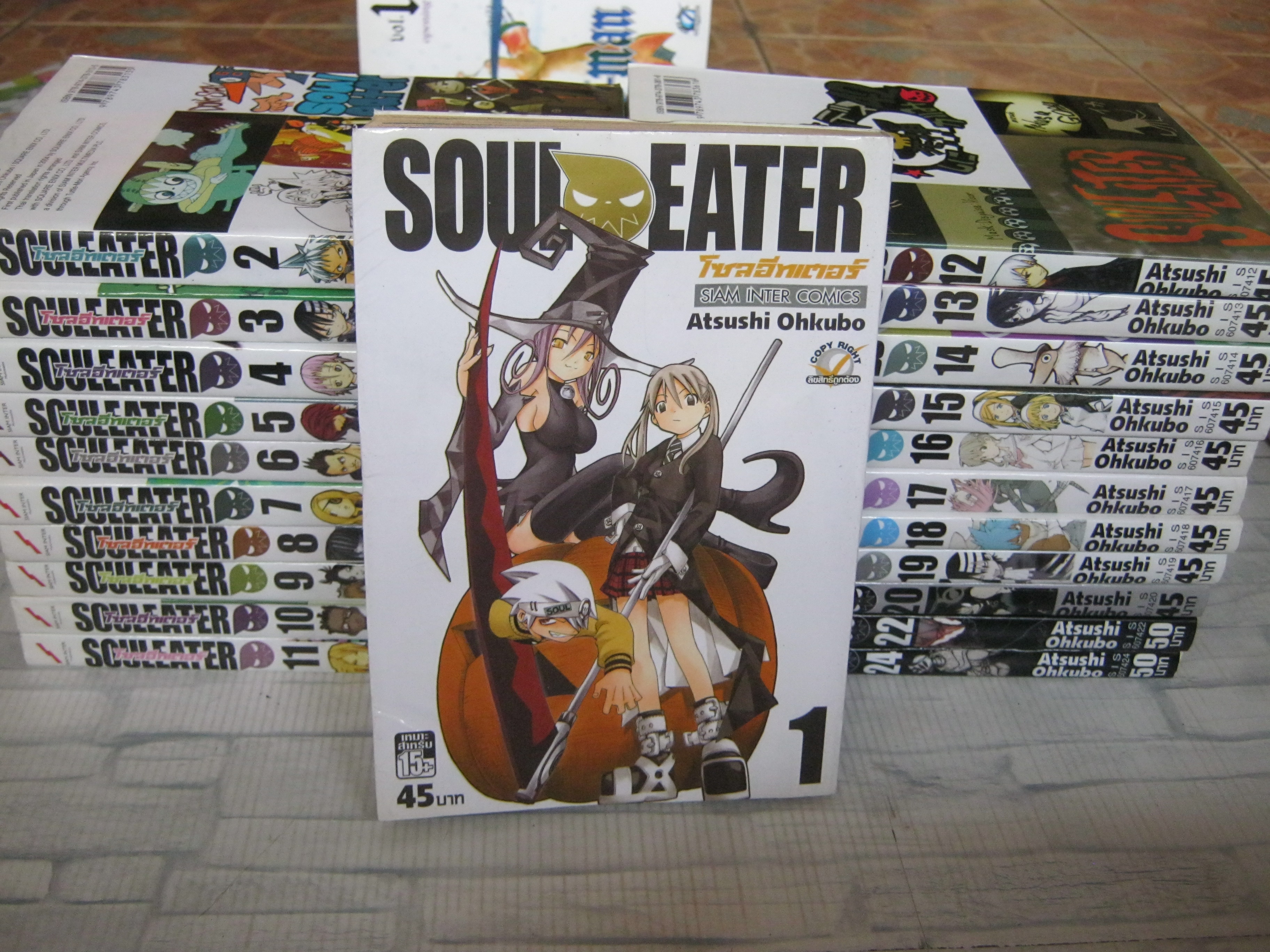 SOUL EATER ชุด เล่ม 1-24 ( ขาดเล่ม 21,23 )***สินค้าหมด***