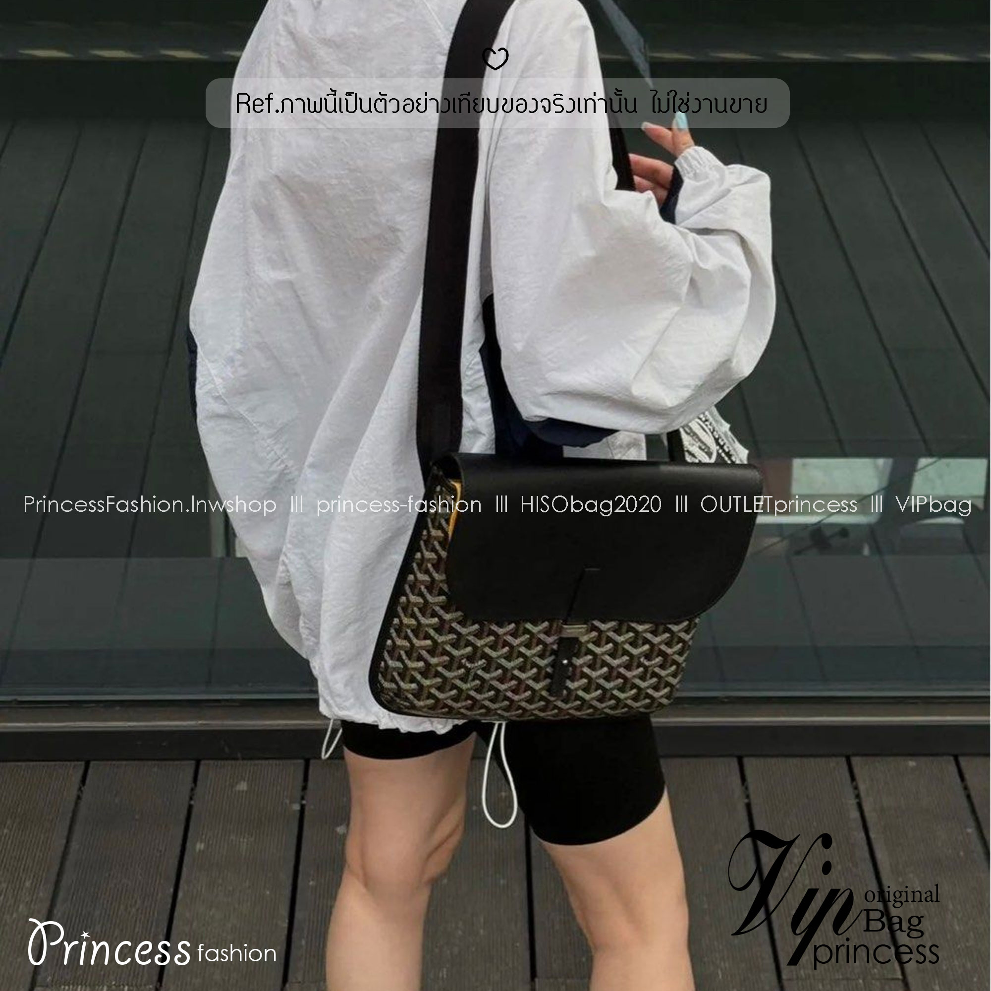 ORI หนังแท้ | Goyard Coursier Messenger bag กระเป๋าทรงแมสเซ็นเจอร์ดีไซน์ใหม่เพรียวบาง น้ําหนักเบากะทัดรัด ภายในมีช่องหลักขนาดใหญ่และกระเป๋า มีช่องด้านหลังสําหรับจัดเก็บสิ่งจําเป็นในชีวิตประจําวัน