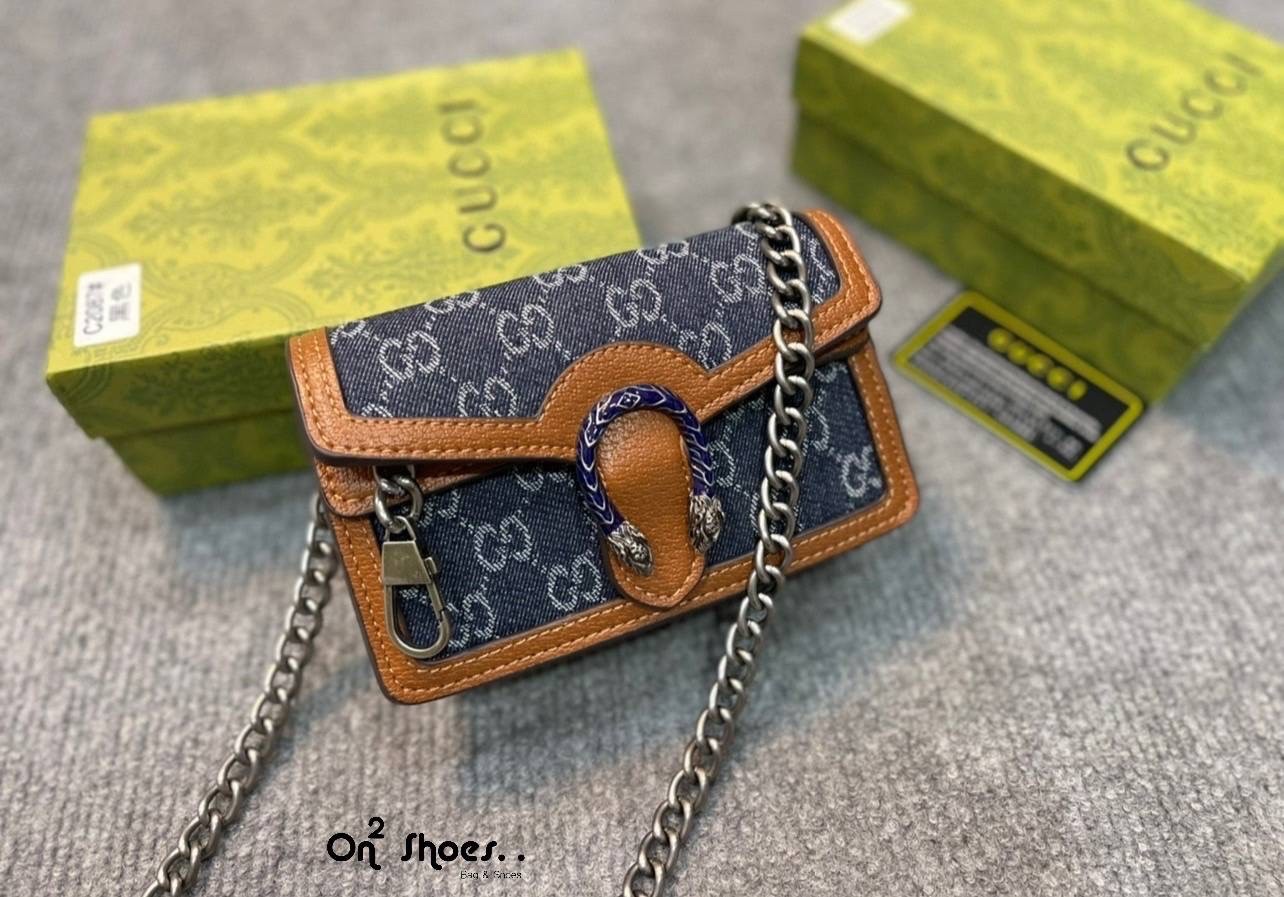GUCCI Dionysus leather super mini bag / GG Dionysus Wallet พร้อมส่งที่ไทย งานสวยเลยค่า ขนาดกำลังน่ารัก อะไหล่สั่งผลิตเฉพาะรุ่น สะพายขึ้นไหล่คือสวยหรูเลยค่า