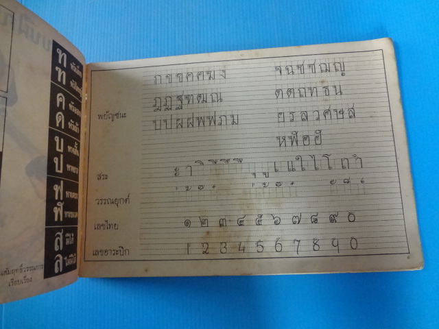 แบบฝึกหัดคัดไทย เล่ม 1 (กระดาษมีรอยขาด)